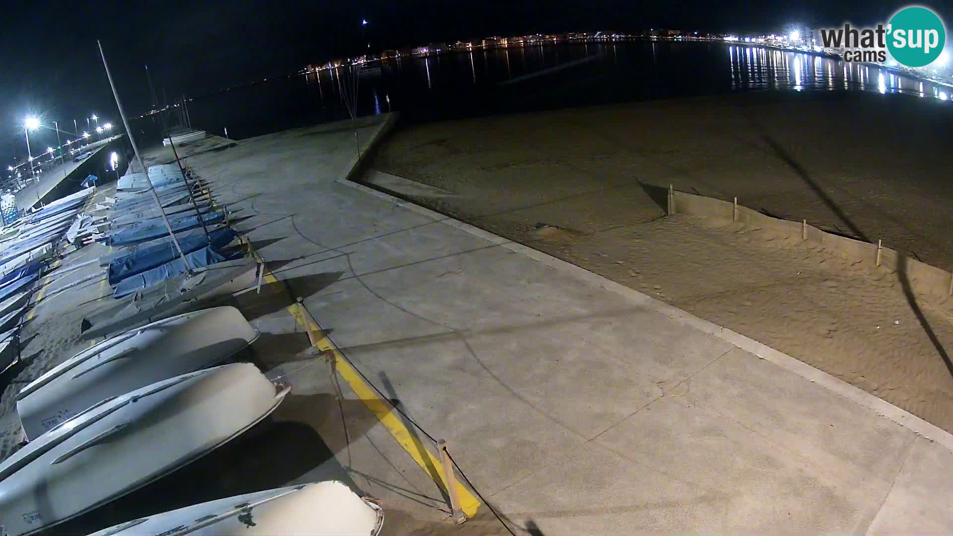 Webcam porto di Roses – Costa Brava – spiaggia La Perola