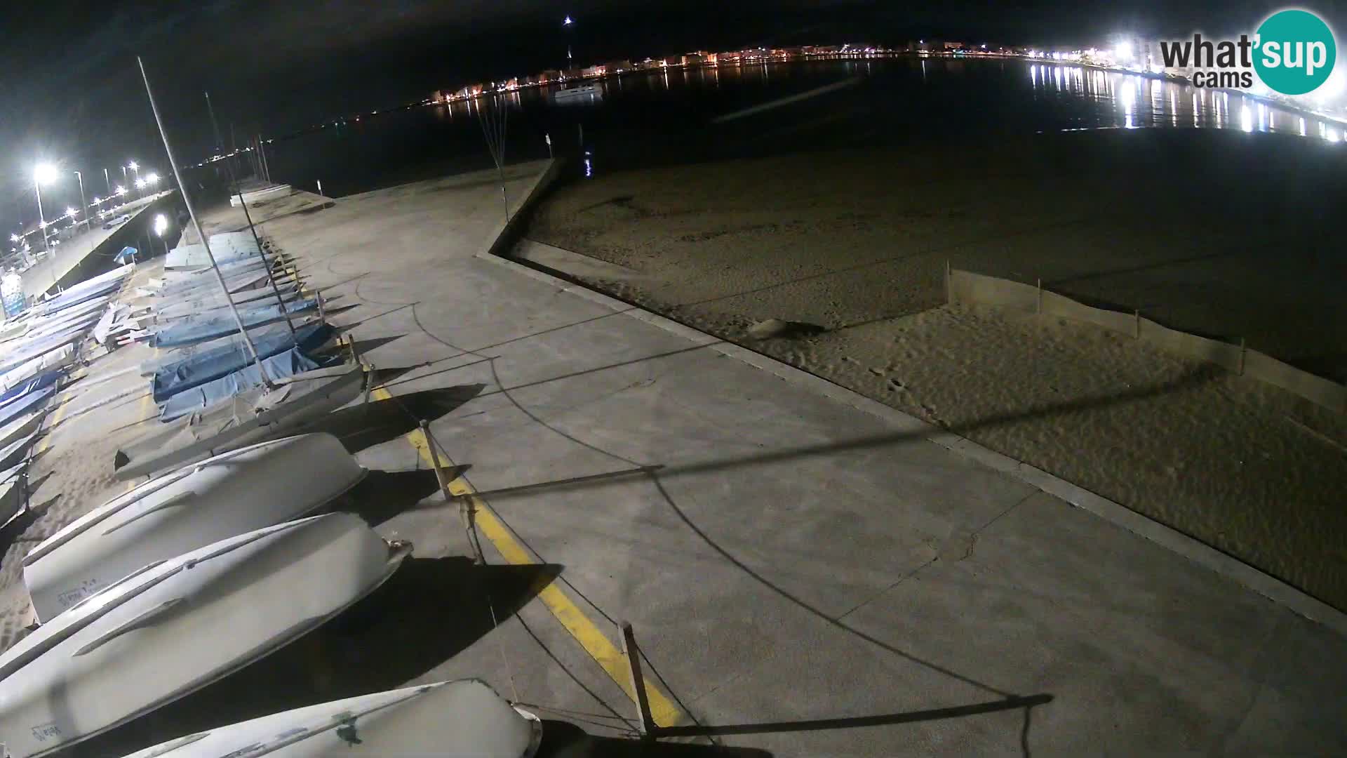 Web kamera Roses marina – Costa Brava – plaža La Perola