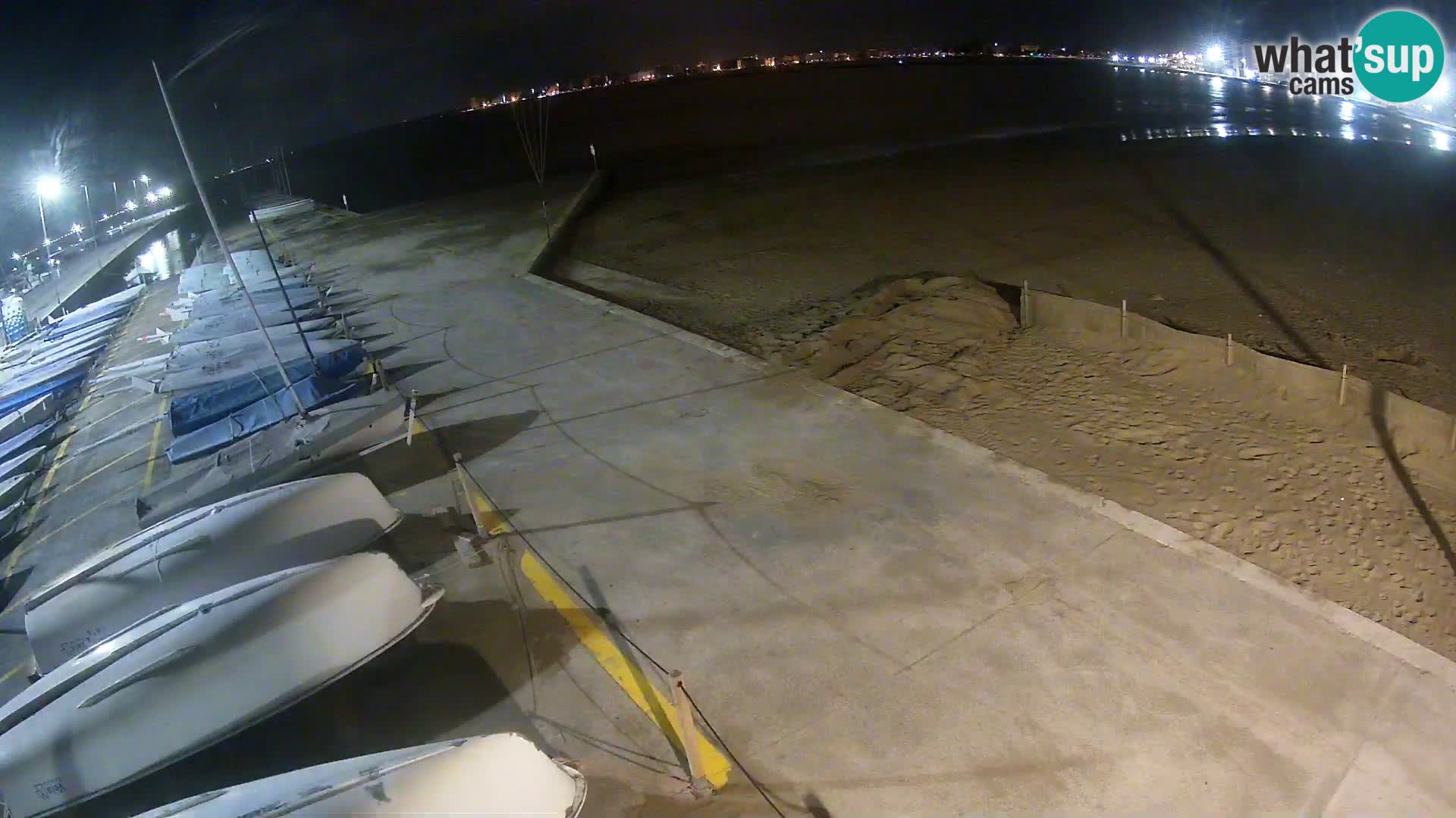 Web kamera Roses marina – Costa Brava – plaža La Perola