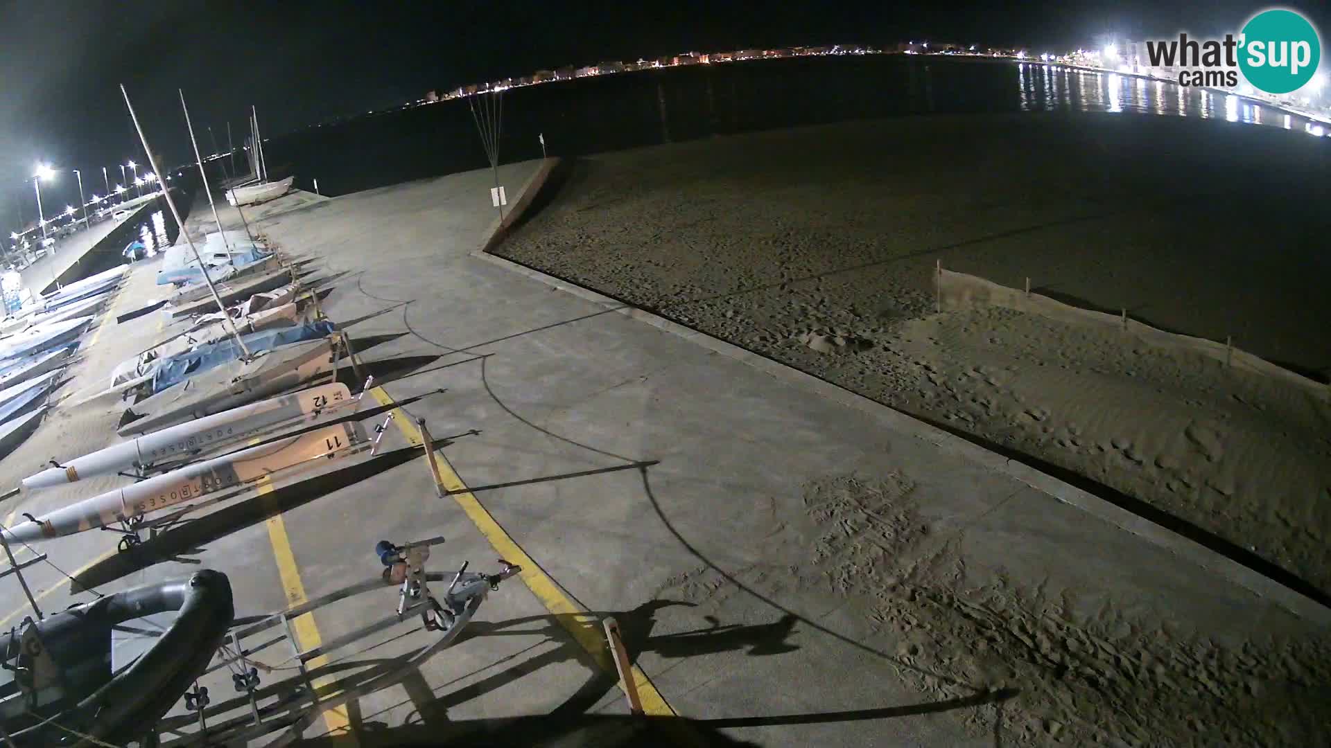 Roses webcam Port – Costa Brava – plage La Perola