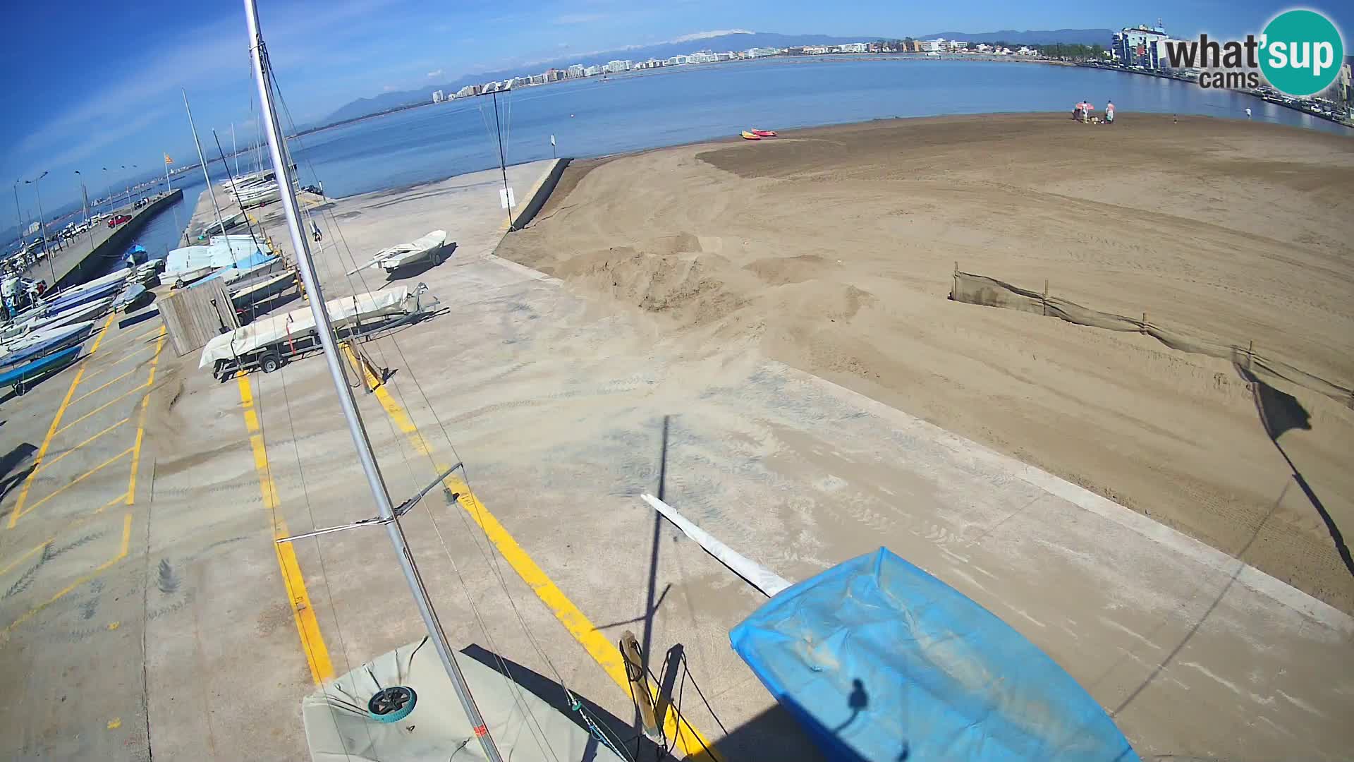 Webcam Hafen von Roses – Costa Brava – Strand La Perola