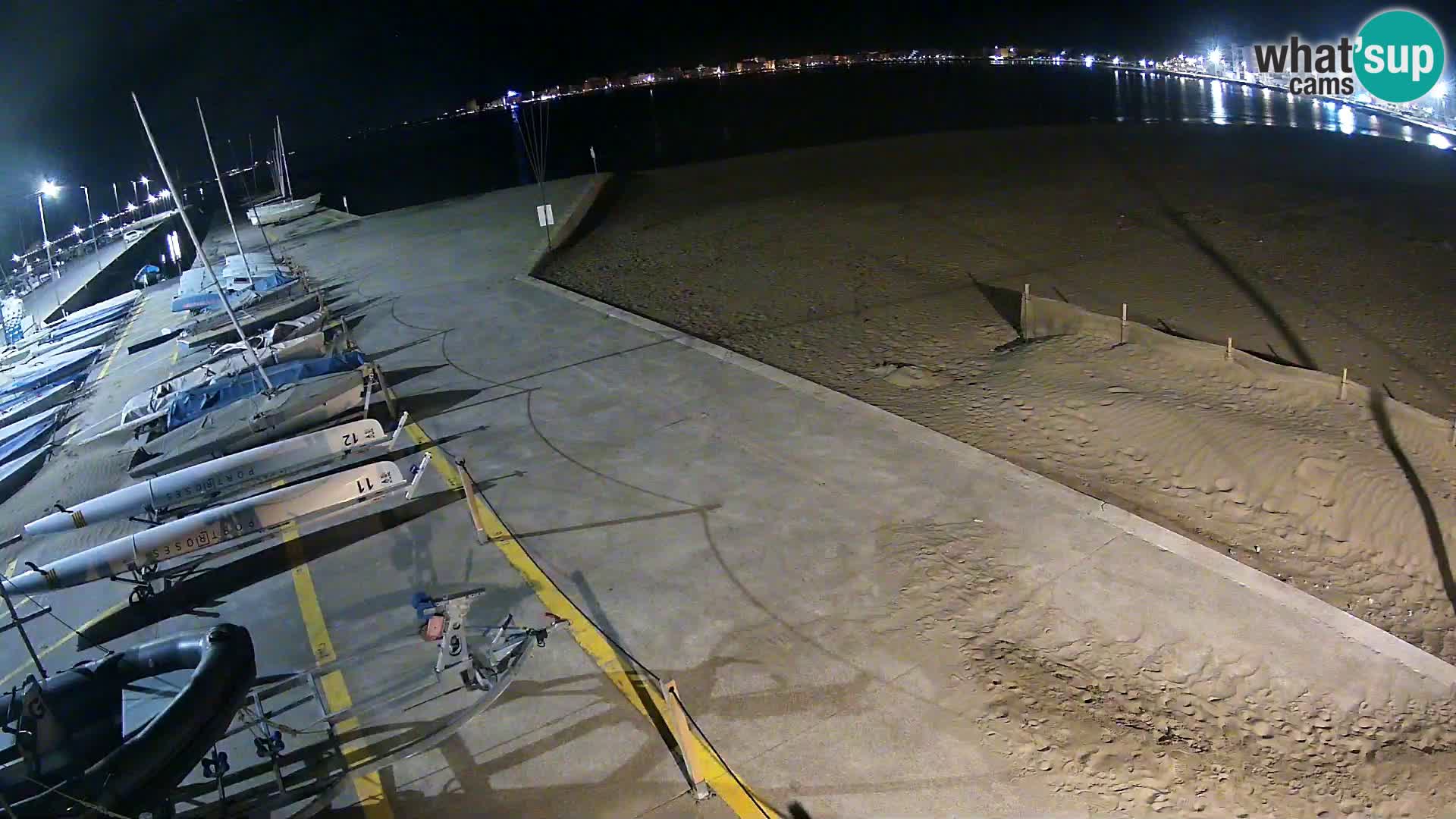 Webcam Port of Roses – Costa Brava – La Perola Beach