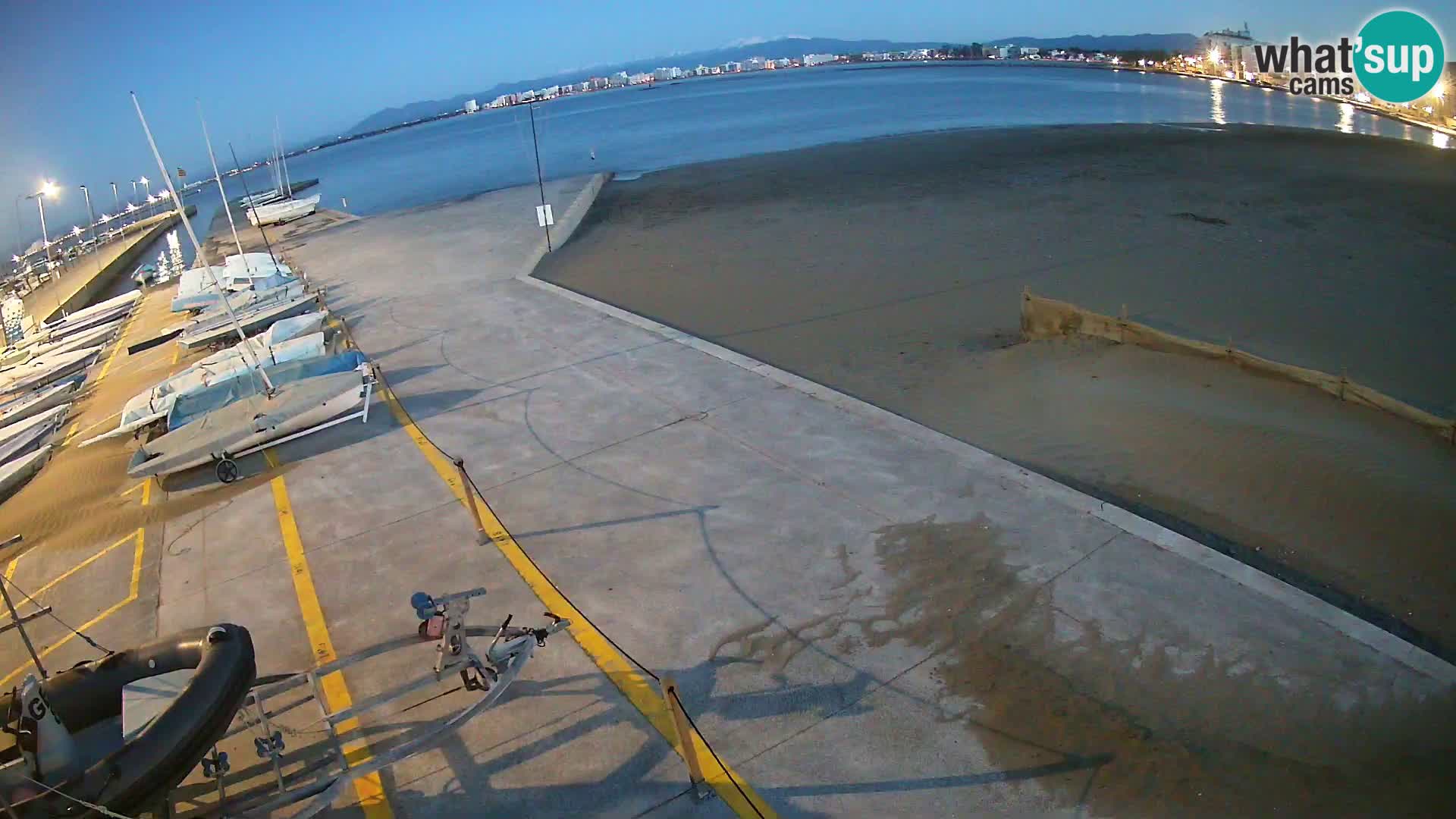 Webcam porto di Roses – Costa Brava – spiaggia La Perola