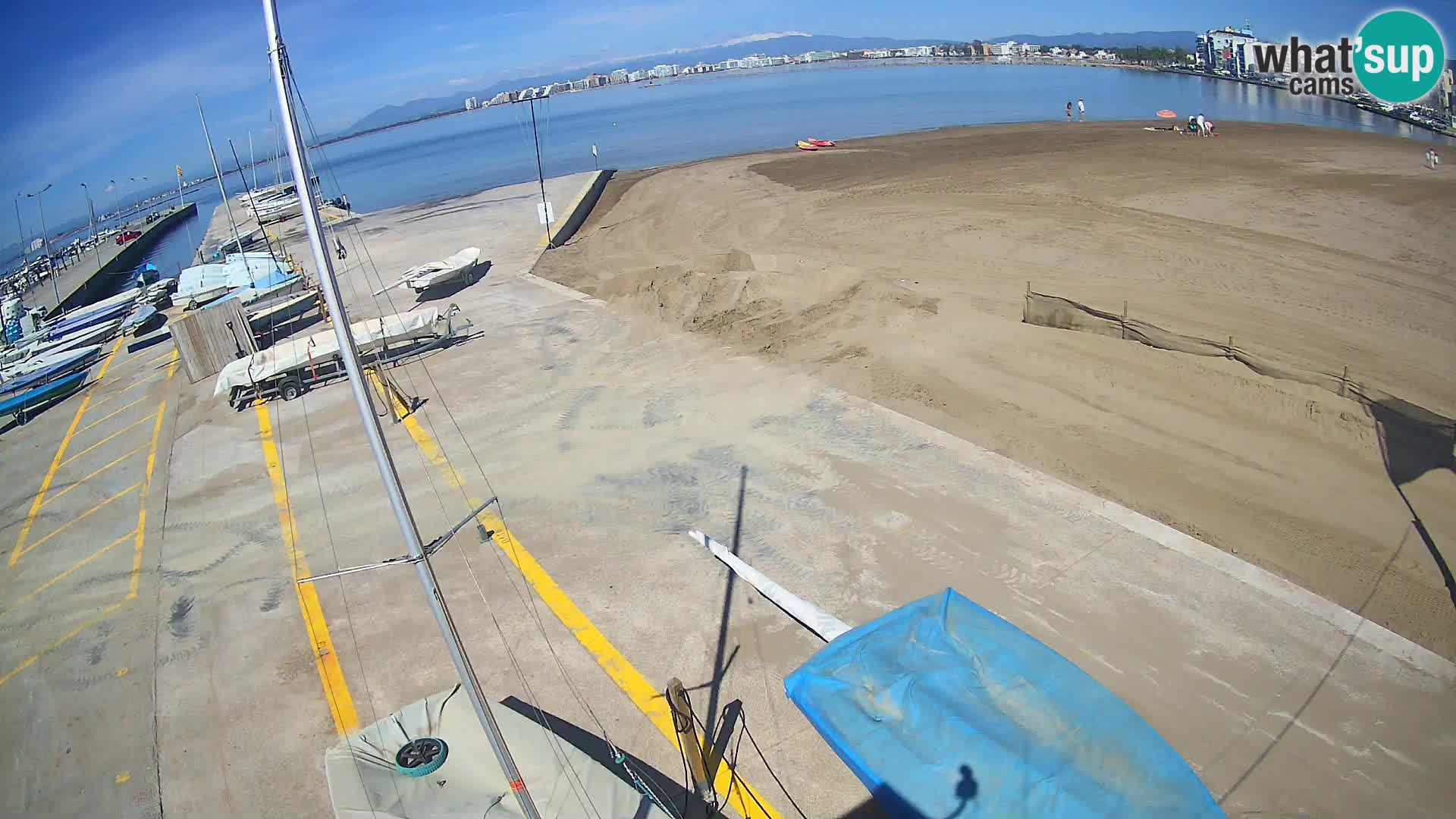 Webcam porto di Roses – Costa Brava – spiaggia La Perola