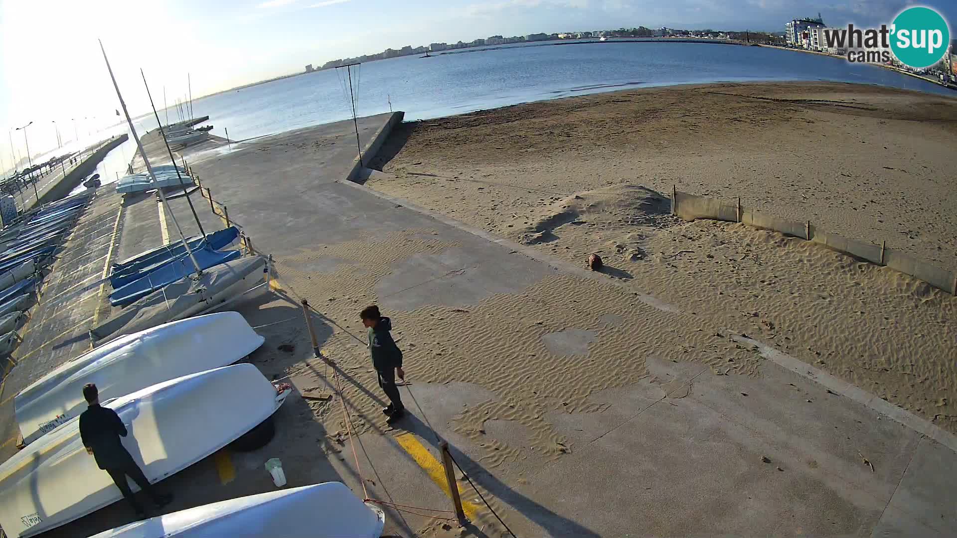 Roses webcam Port – Costa Brava – plage La Perola