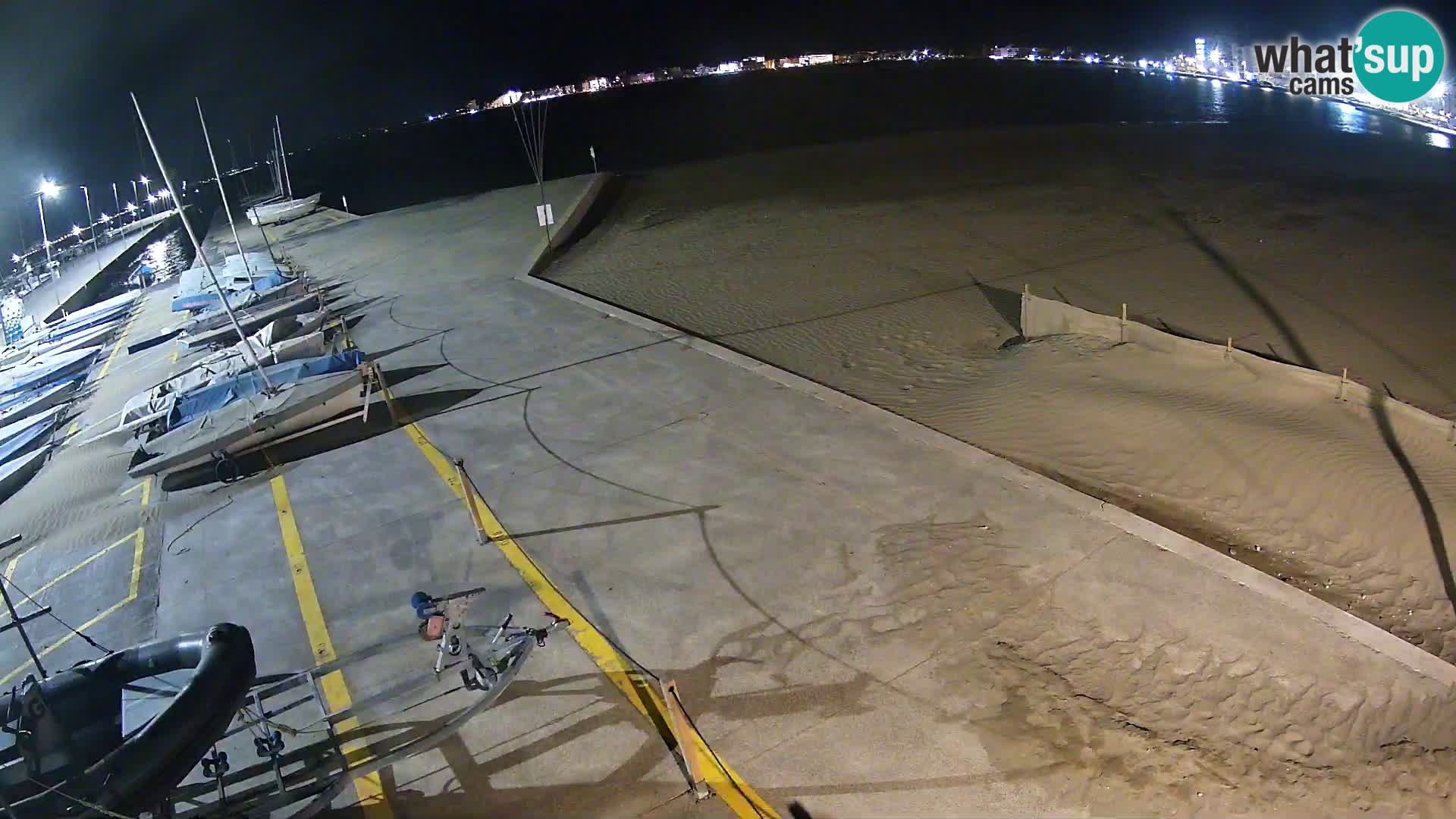 Web kamera Roses marina – Costa Brava – plaža La Perola