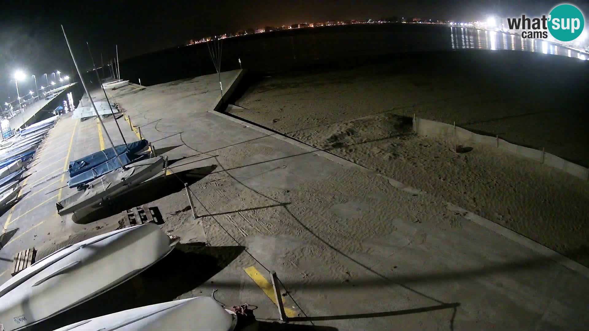 Webcam Hafen von Roses – Costa Brava – Strand La Perola