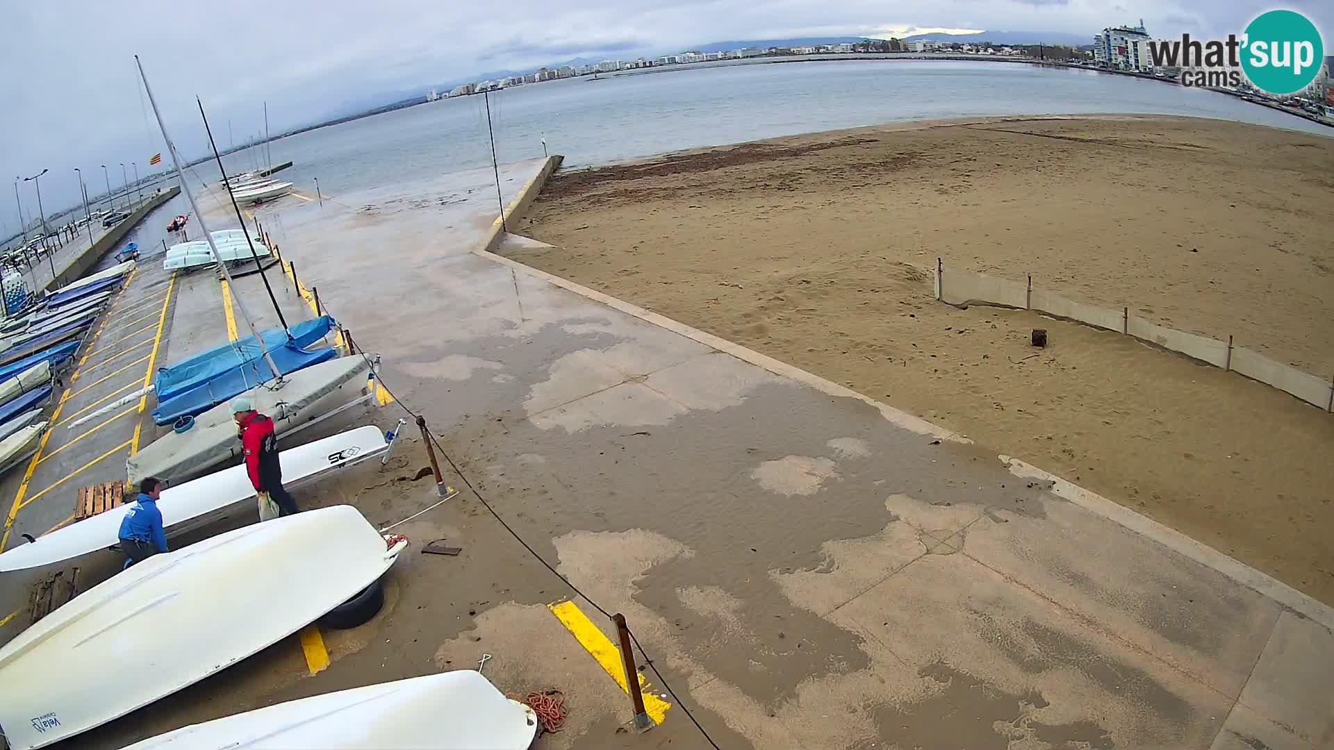 Roses webcam Port – Costa Brava – plage La Perola