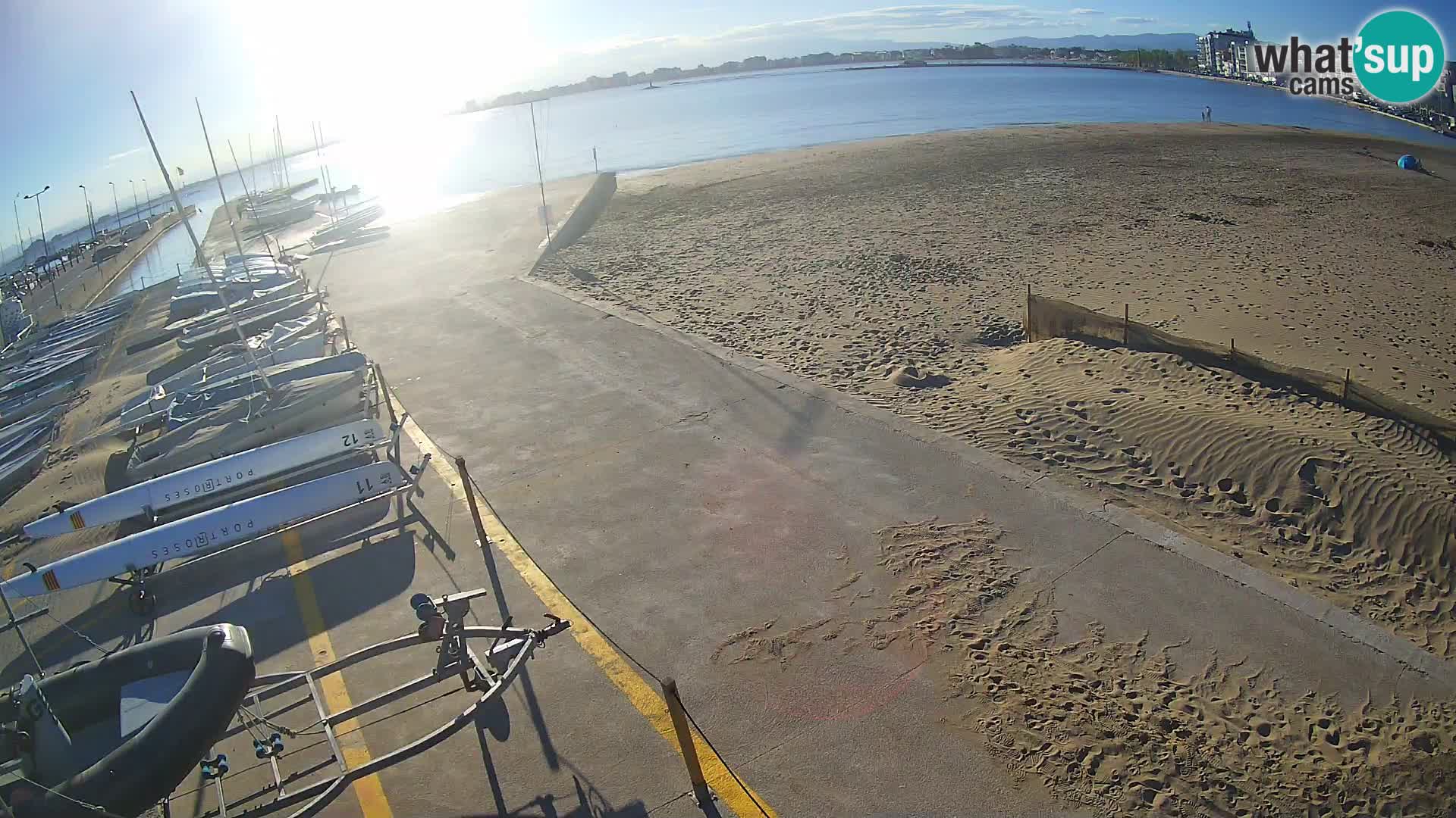 Webcam Port of Roses – Costa Brava – La Perola Beach