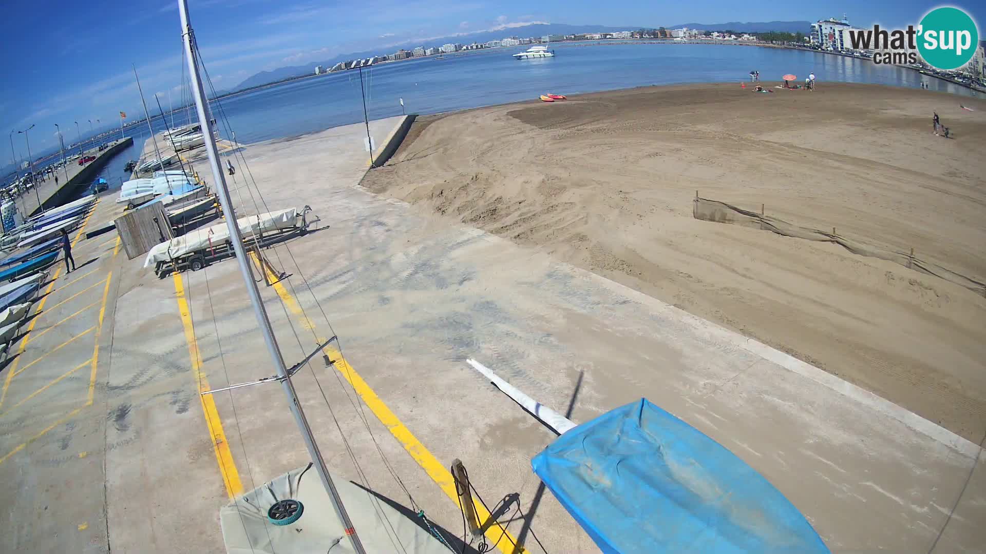 Kamera Roses marina – Costa Brava – plaža La Perola