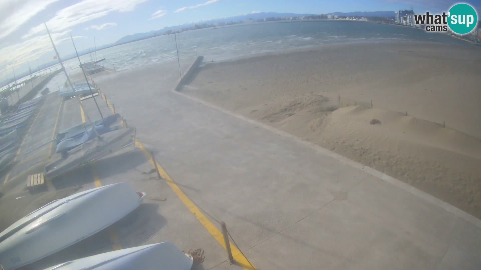 Webcam Port of Roses – Costa Brava – La Perola Beach