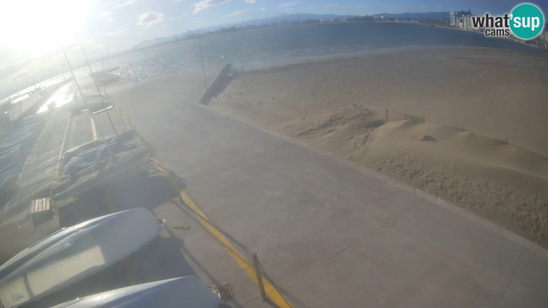 Webcam Port of Roses – Costa Brava – La Perola Beach