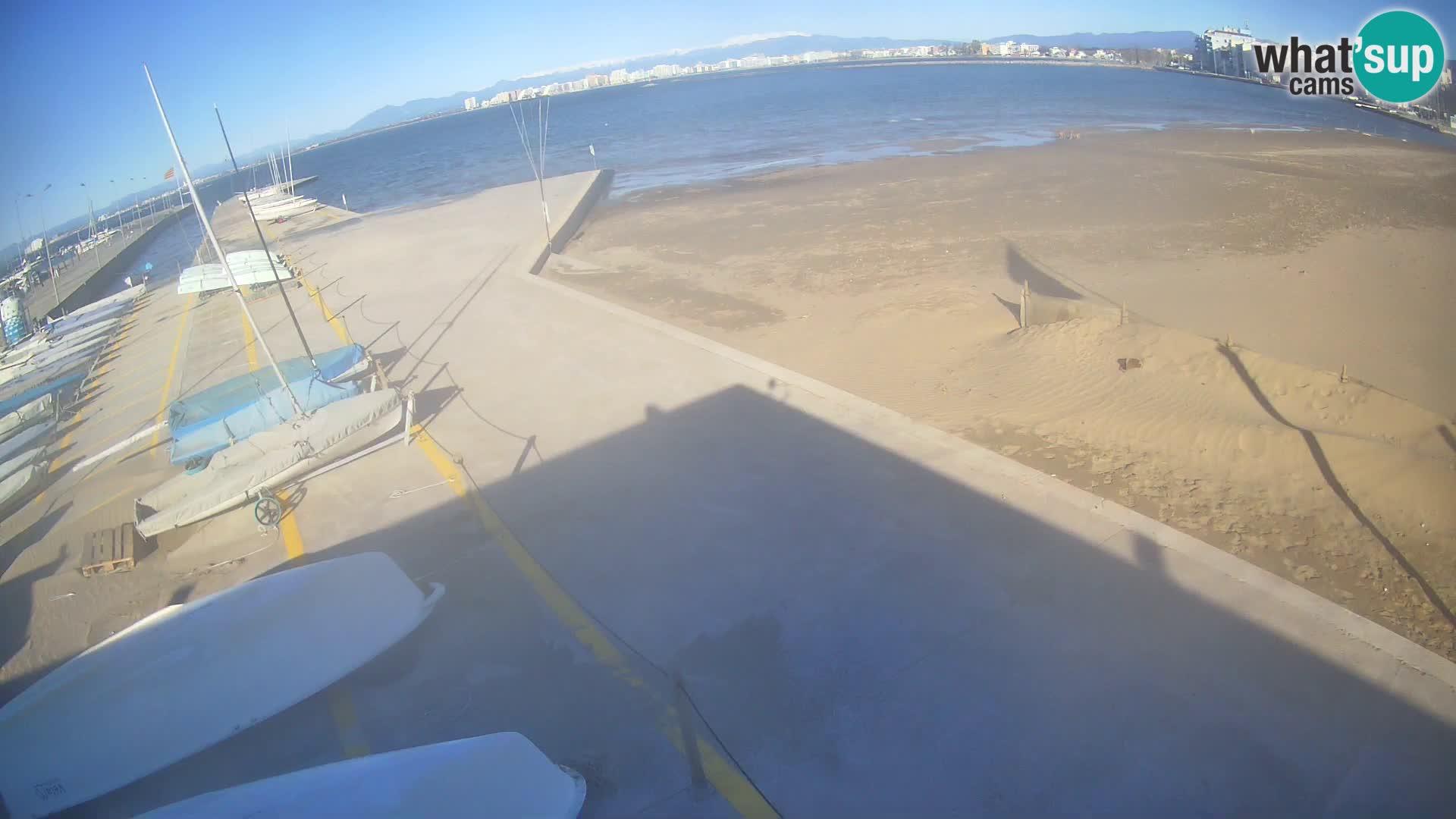 Roses webcam Port – Costa Brava – plage La Perola