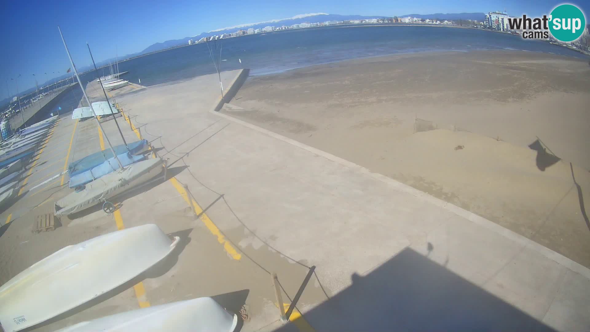 Webcam Hafen von Roses – Costa Brava – Strand La Perola