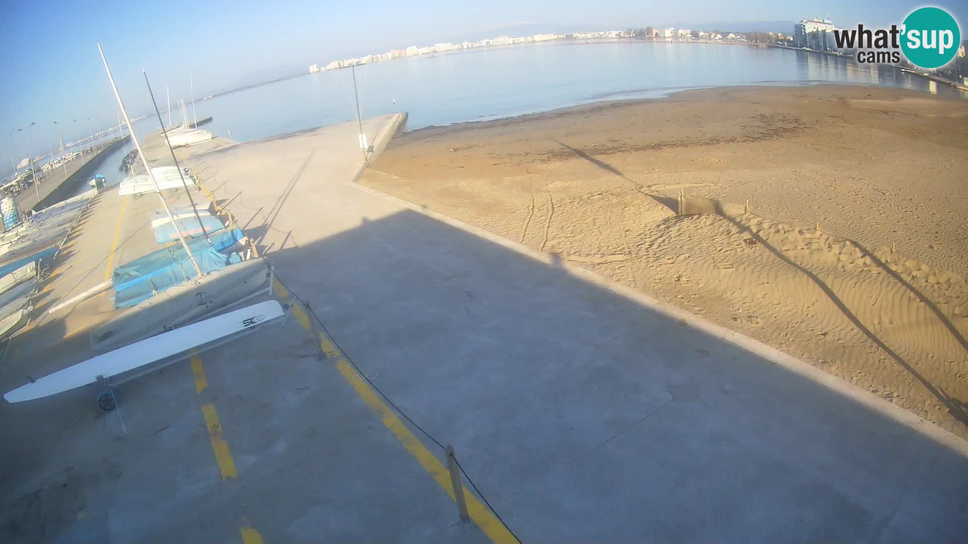 Web kamera Roses marina – Costa Brava – plaža La Perola