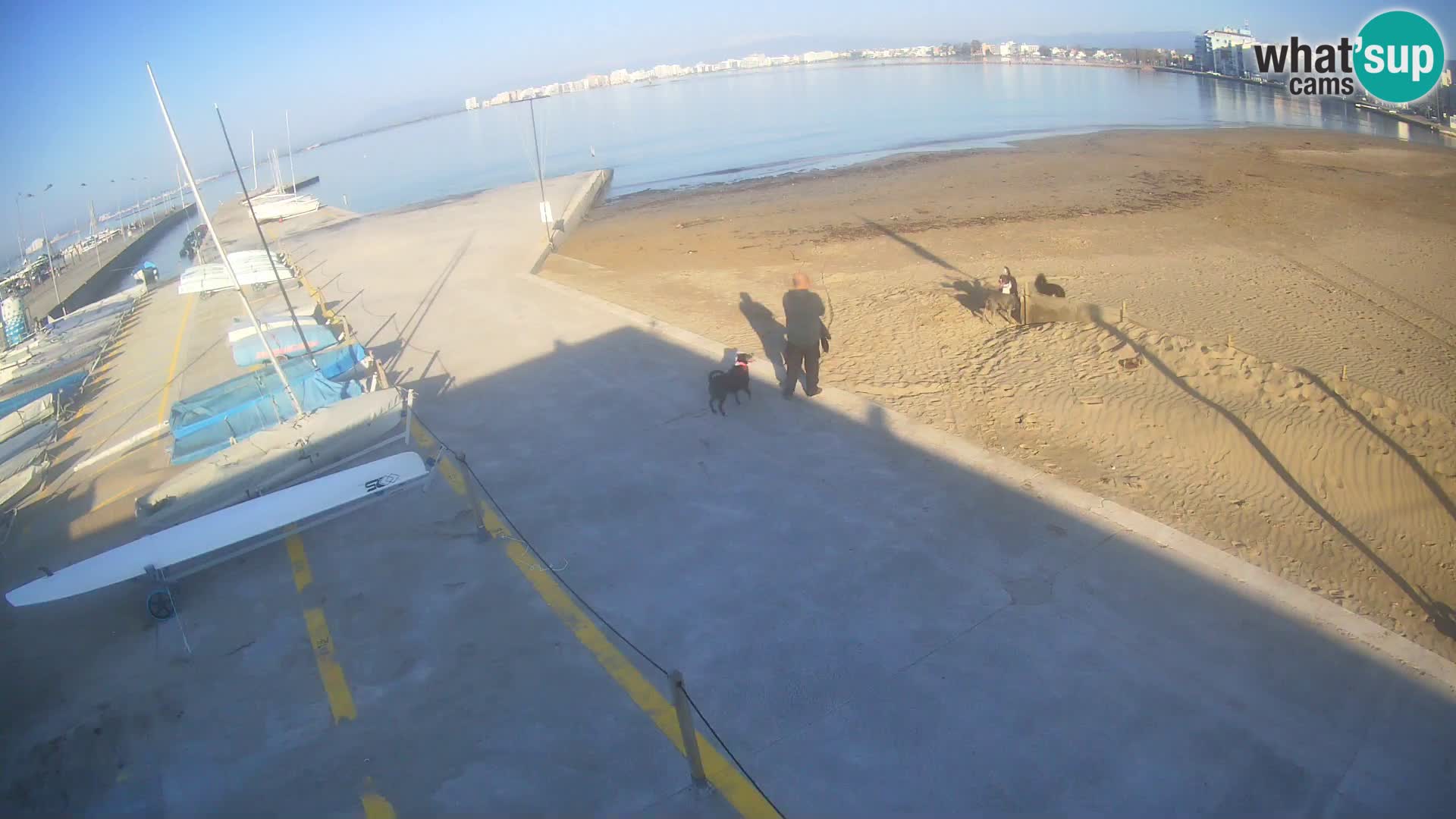 Webcam Hafen von Roses – Costa Brava – Strand La Perola