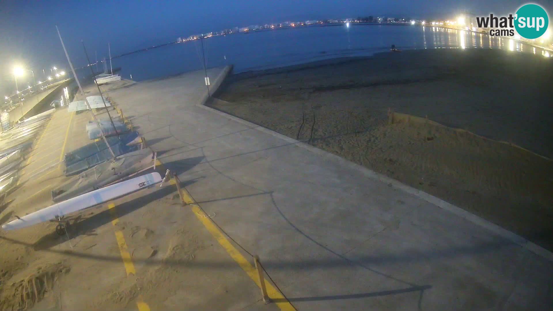 Web kamera Roses marina – Costa Brava – plaža La Perola