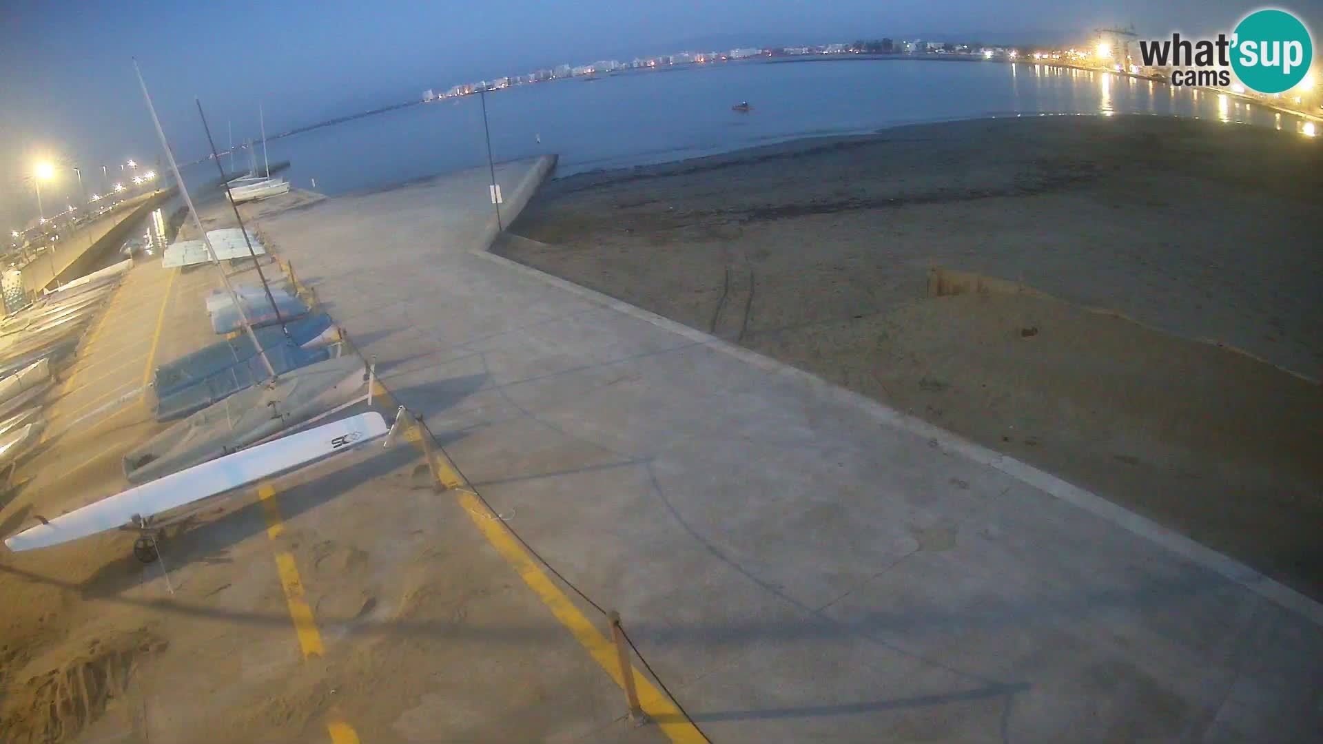 Webcam porto di Roses – Costa Brava – spiaggia La Perola