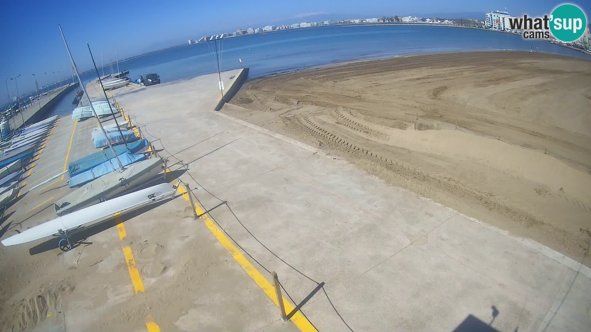 Webcam Hafen von Roses – Costa Brava – Strand La Perola