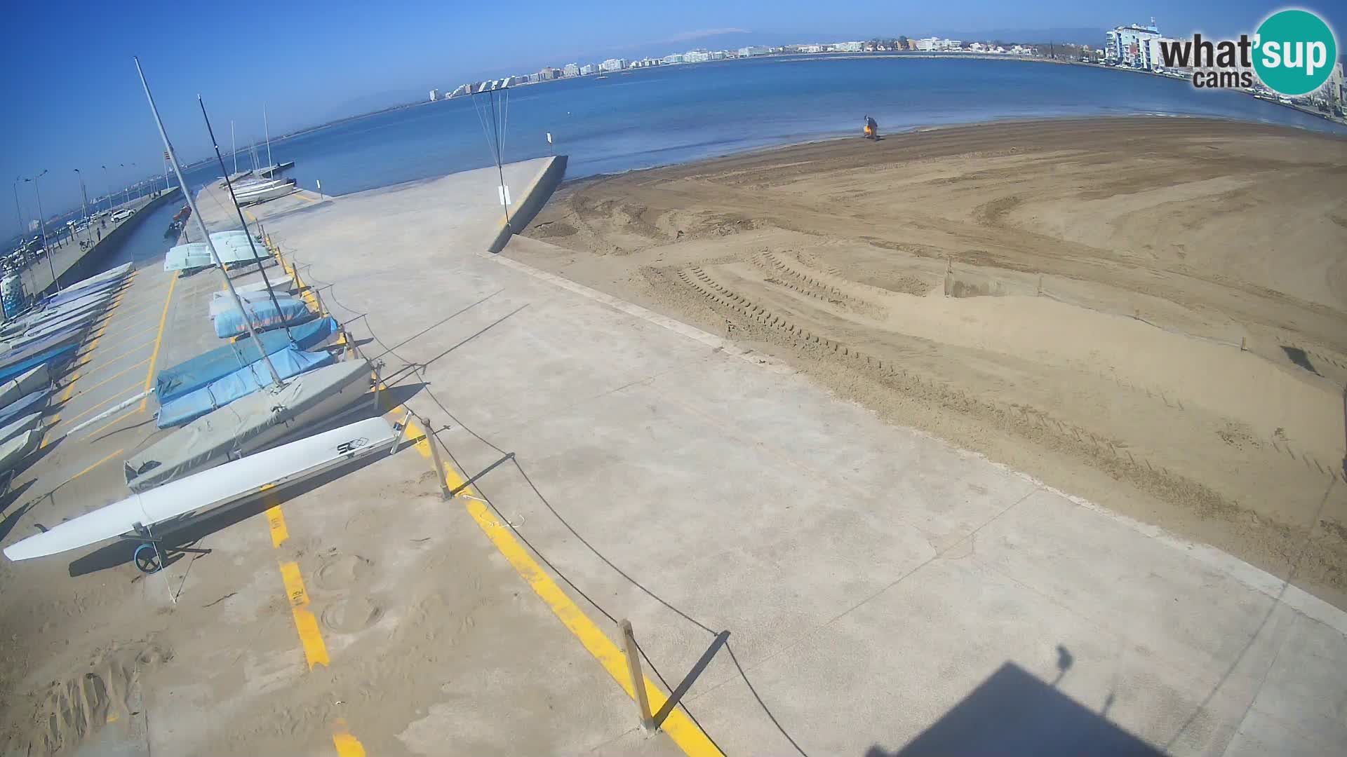 Webcam porto di Roses – Costa Brava – spiaggia La Perola