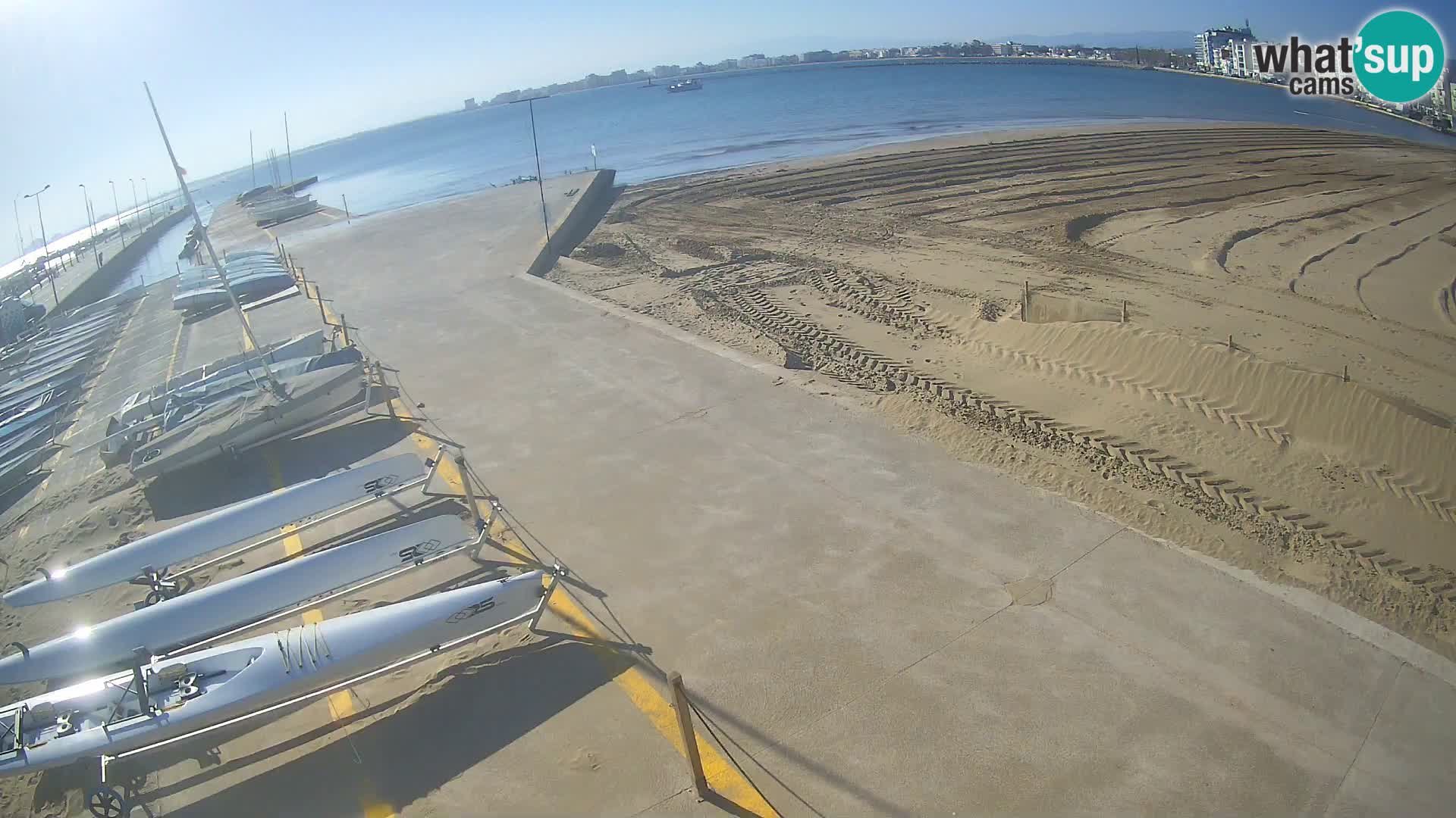 Webcam porto di Roses – Costa Brava – spiaggia La Perola