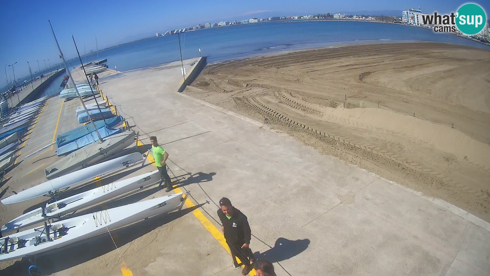 Webcam porto di Roses – Costa Brava – spiaggia La Perola