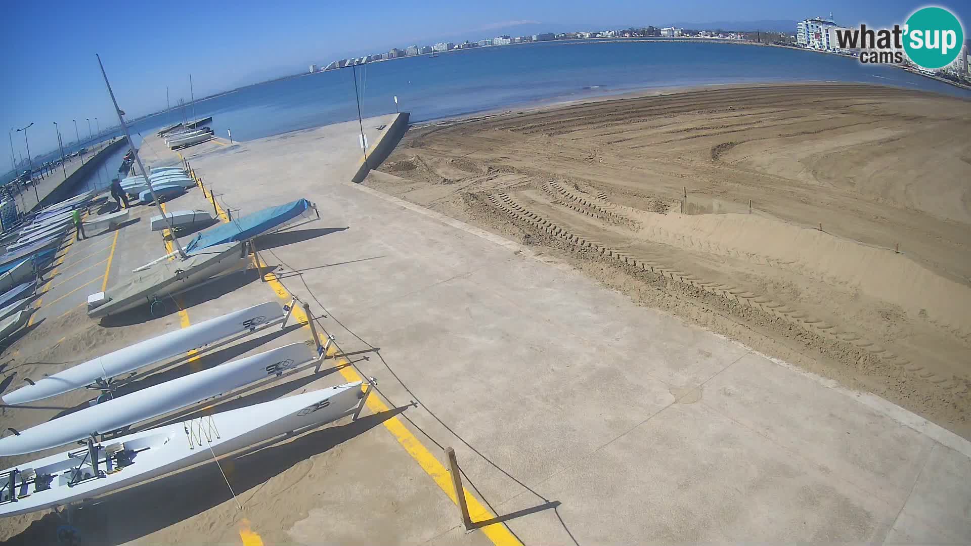 Roses webcam Port – Costa Brava – plage La Perola