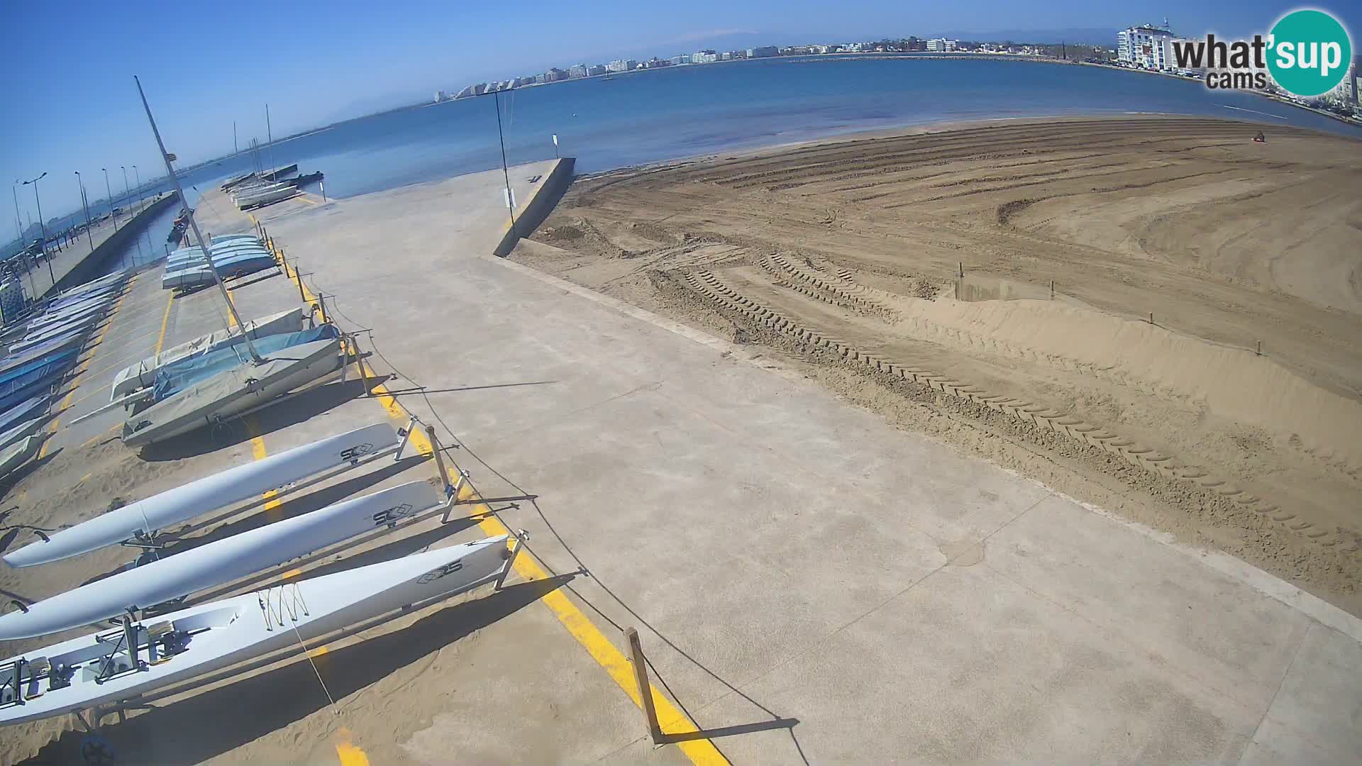 Webcam porto di Roses – Costa Brava – spiaggia La Perola