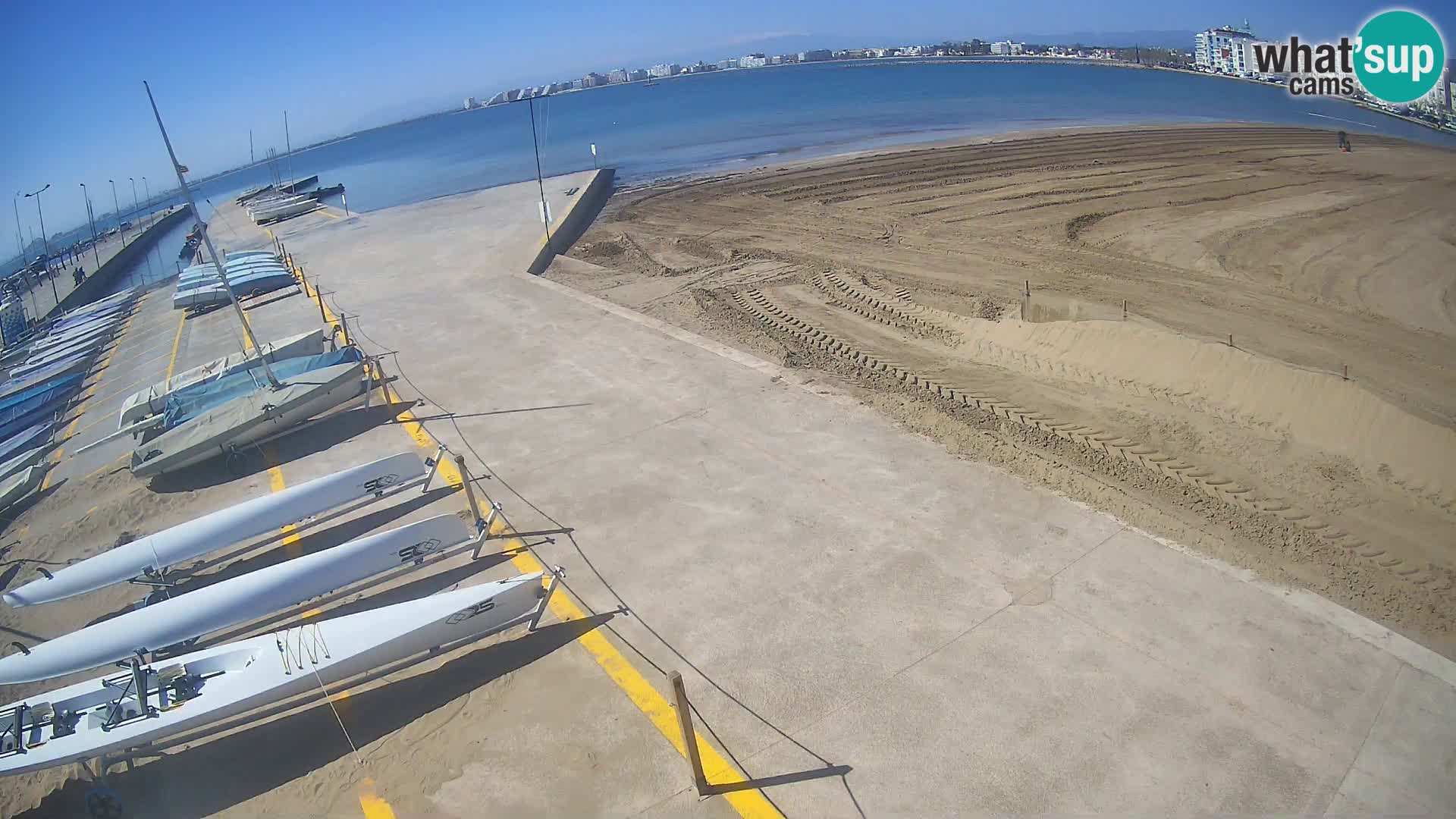 Webcam porto di Roses – Costa Brava – spiaggia La Perola