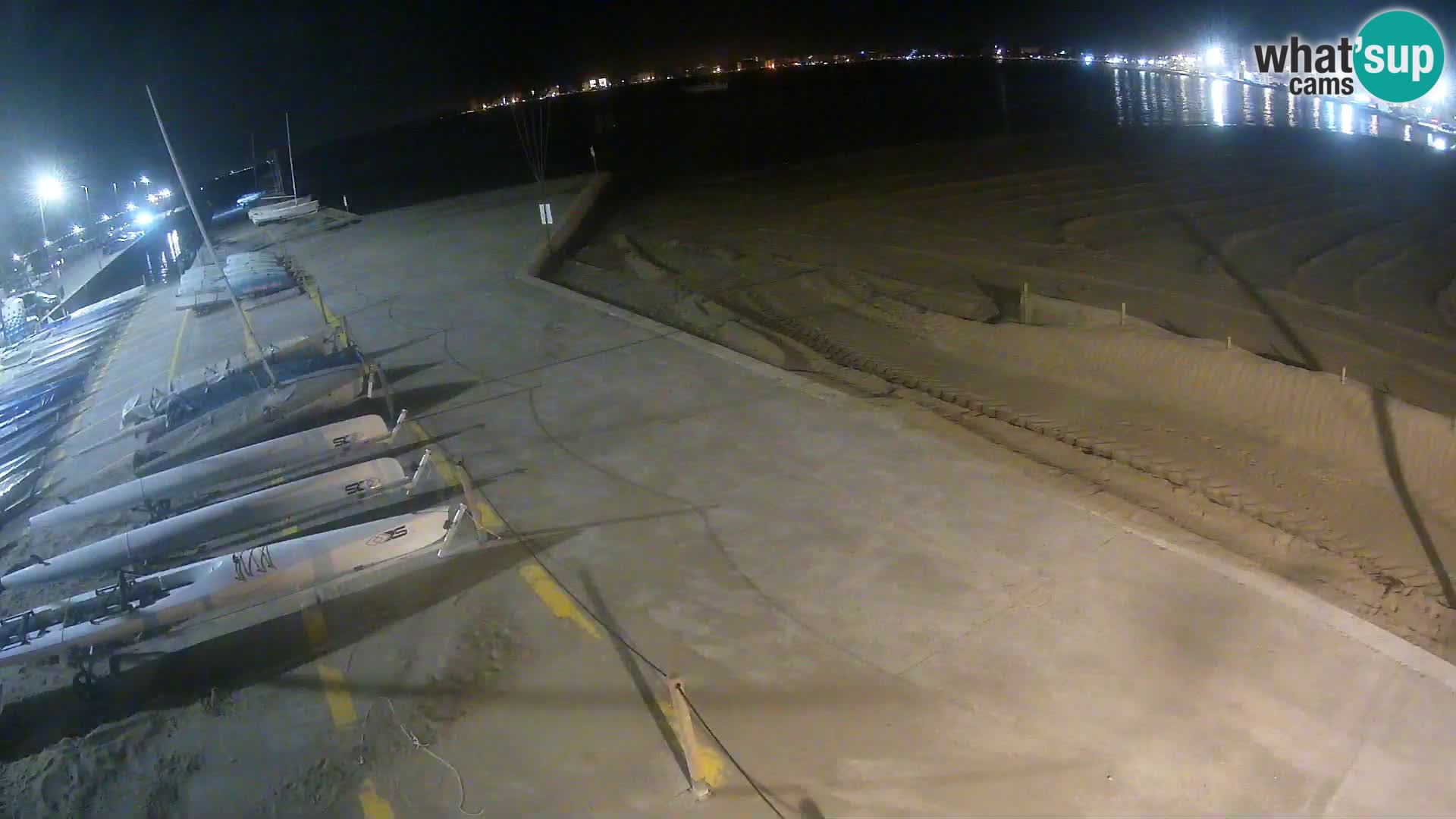 Web kamera Roses marina – Costa Brava – plaža La Perola