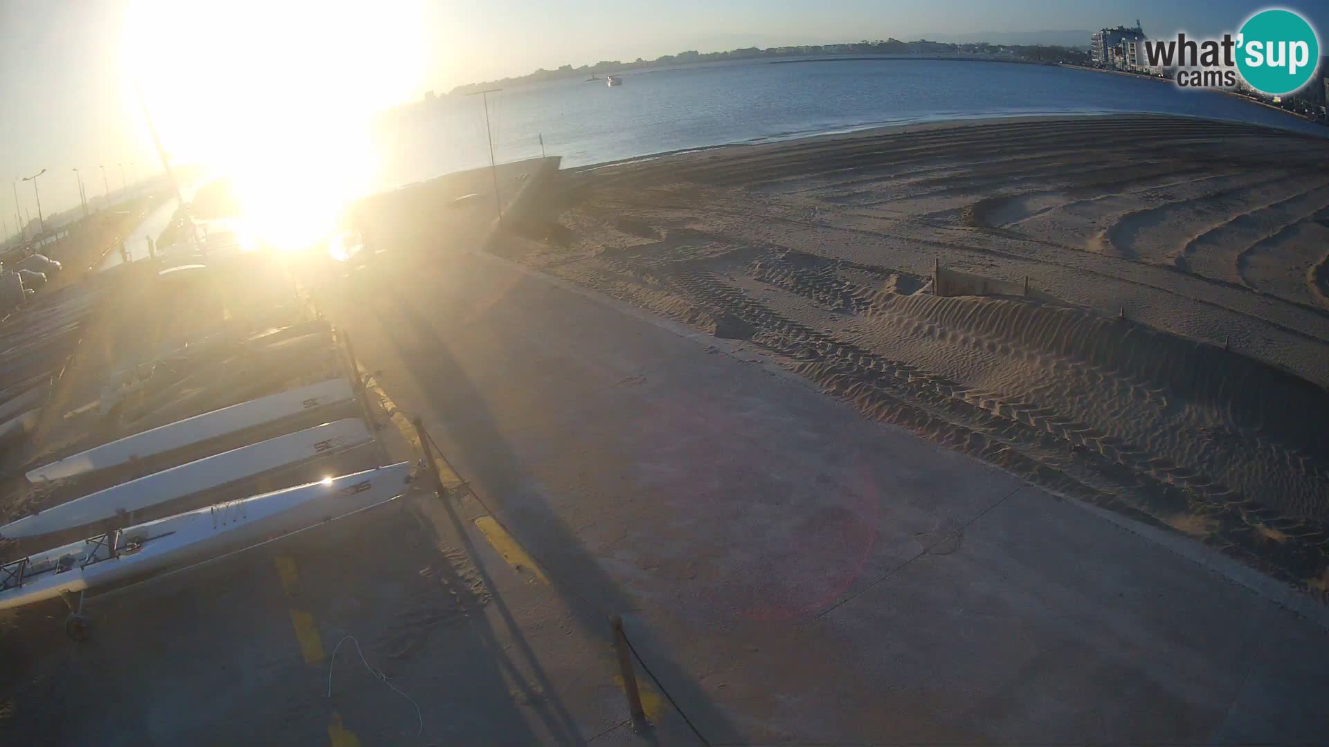 Webcam porto di Roses – Costa Brava – spiaggia La Perola