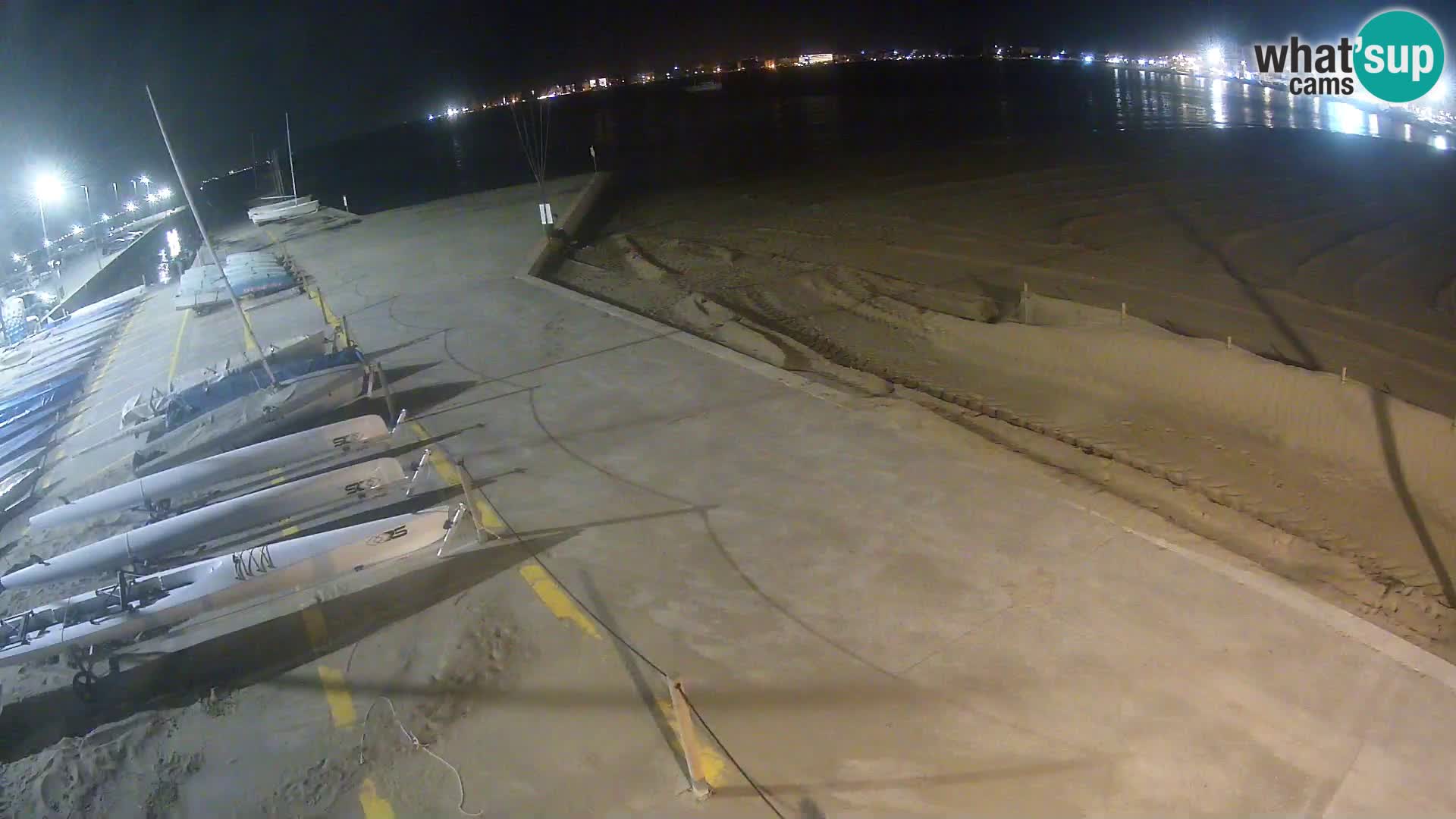 Web kamera Roses marina – Costa Brava – plaža La Perola