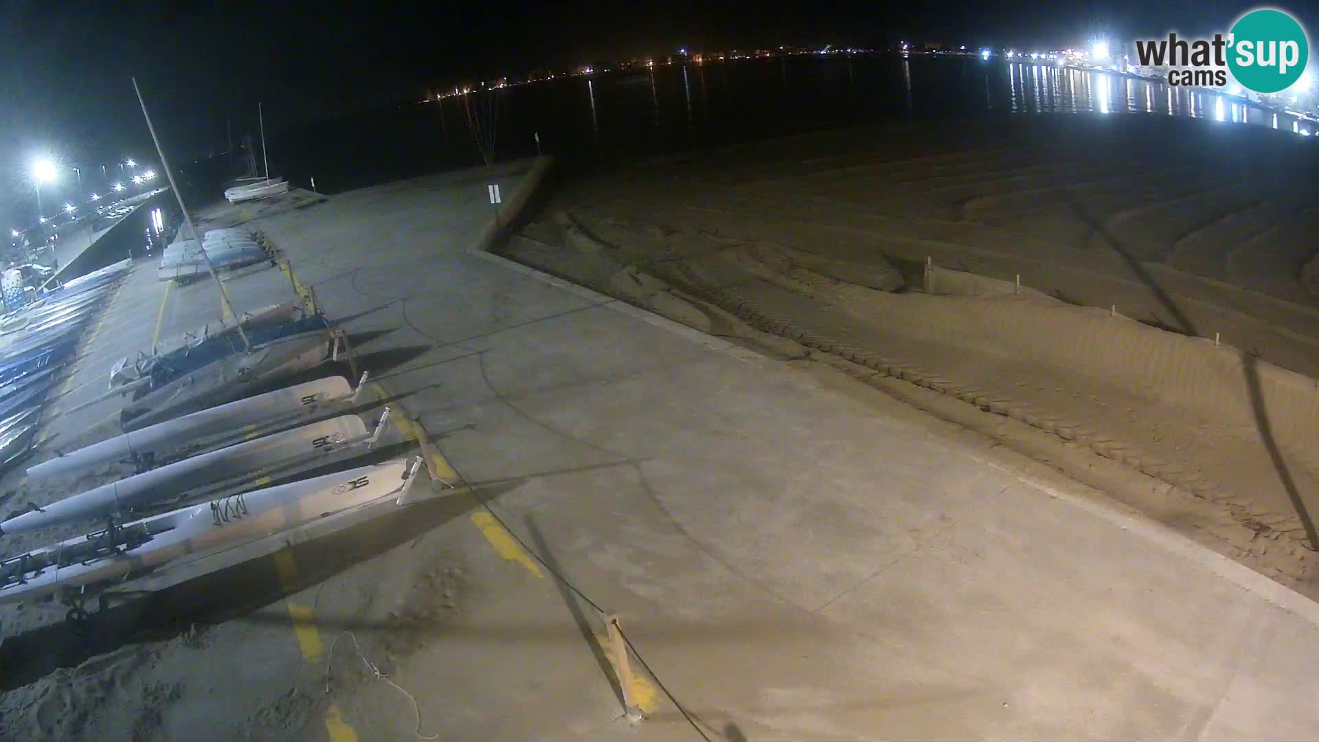 Kamera Roses marina – Costa Brava – plaža La Perola