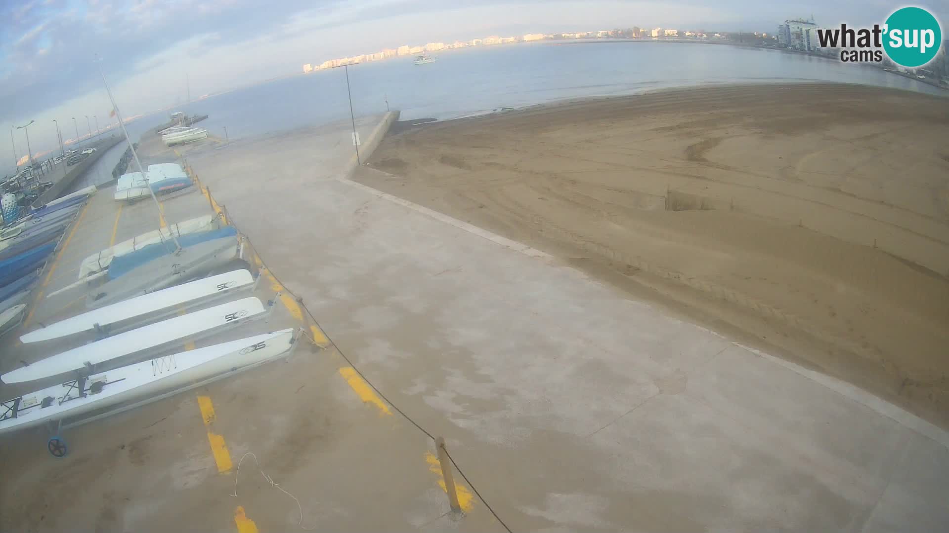 Webcam porto di Roses – Costa Brava – spiaggia La Perola