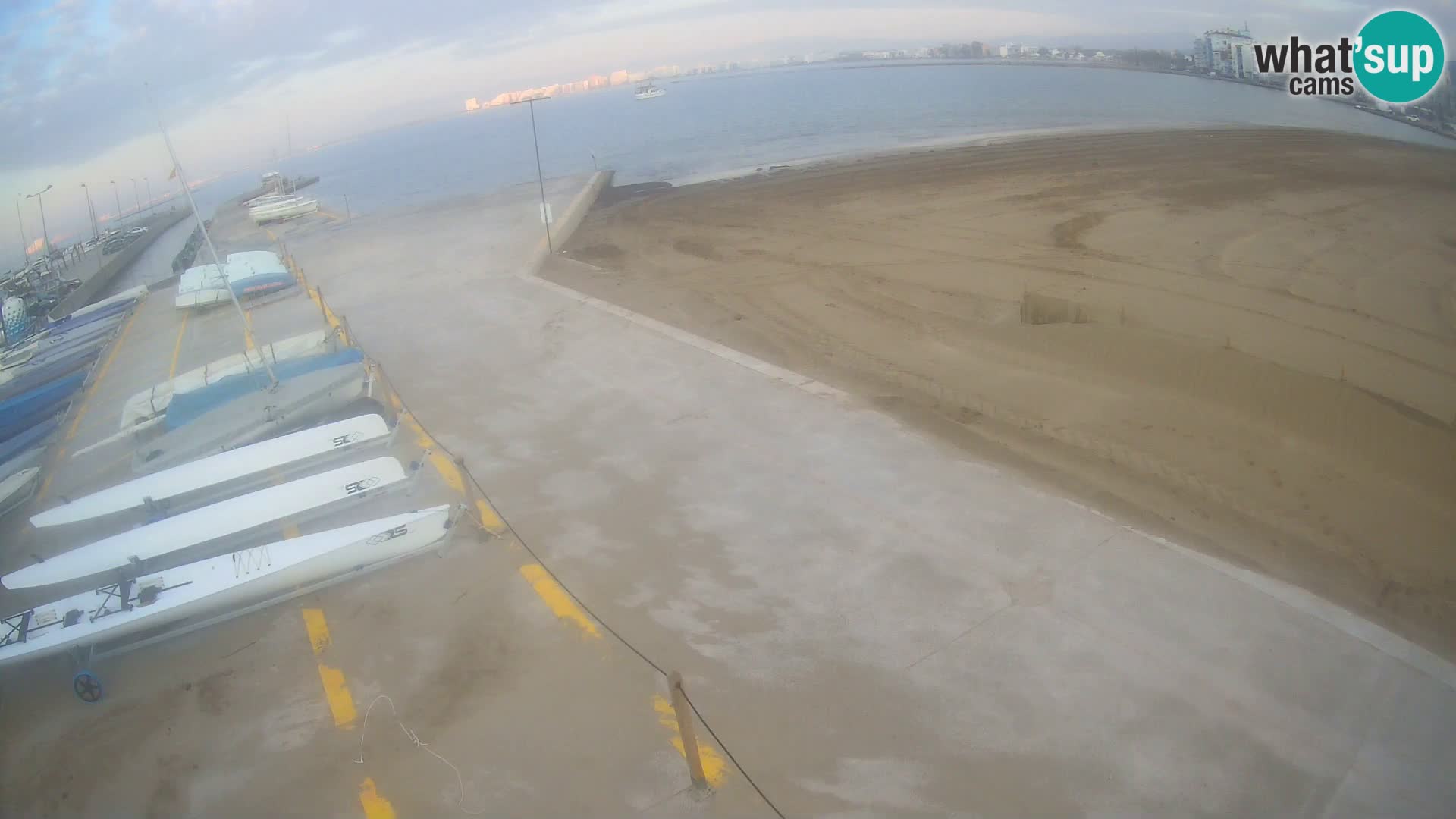 Webcam porto di Roses – Costa Brava – spiaggia La Perola