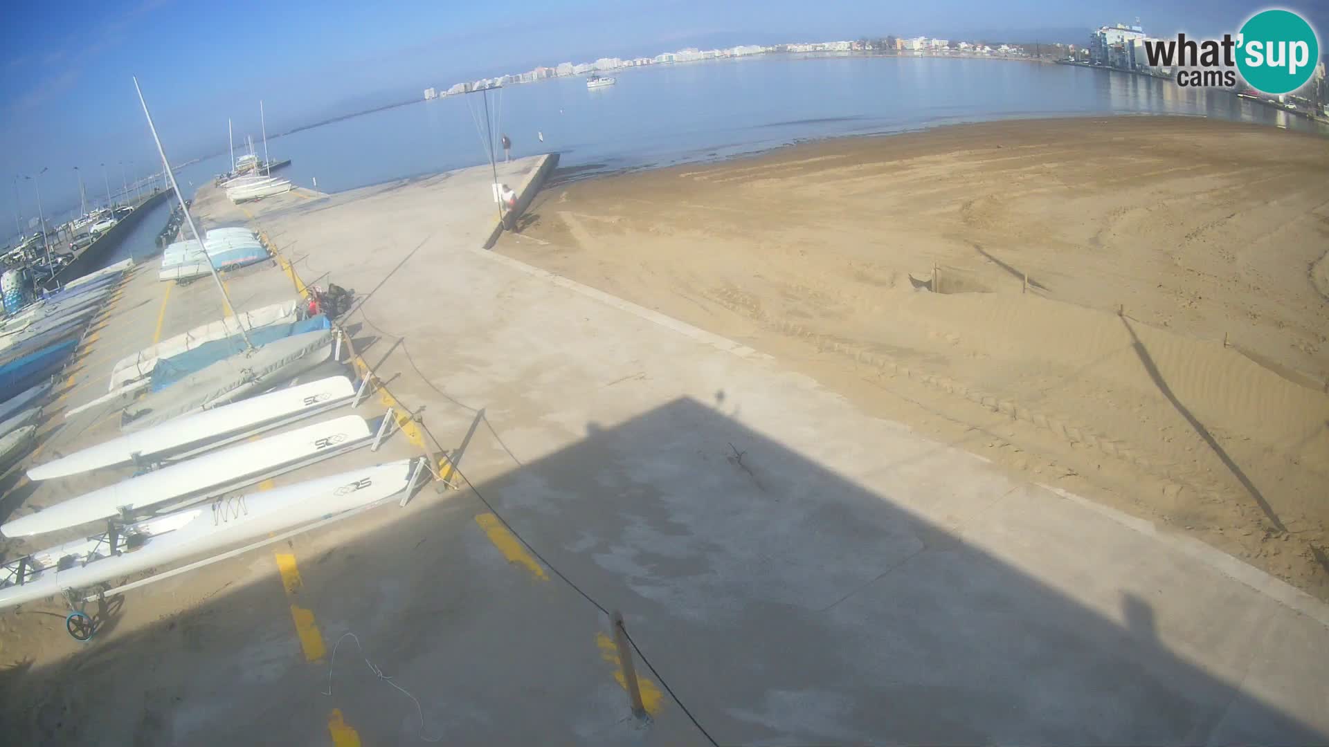 Webcam porto di Roses – Costa Brava – spiaggia La Perola