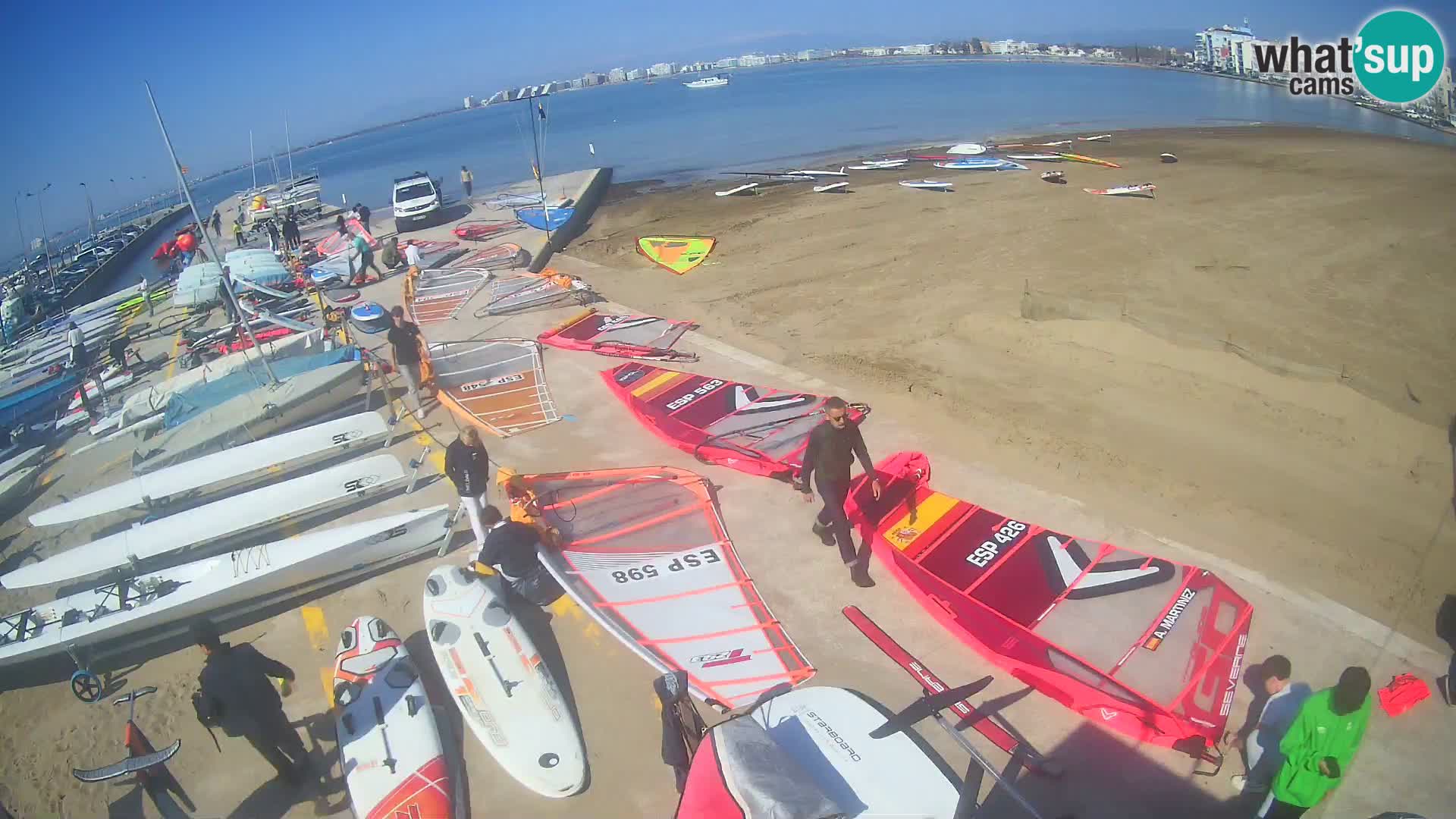 Webcam Hafen von Roses – Costa Brava – Strand La Perola