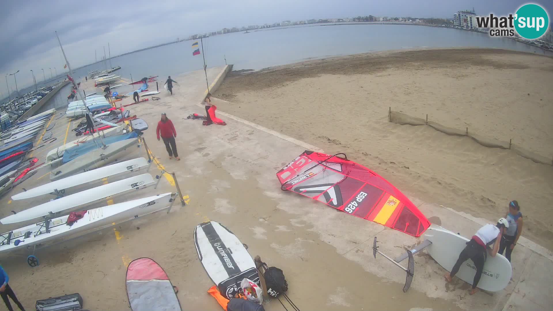 Webcam Hafen von Roses – Costa Brava – Strand La Perola