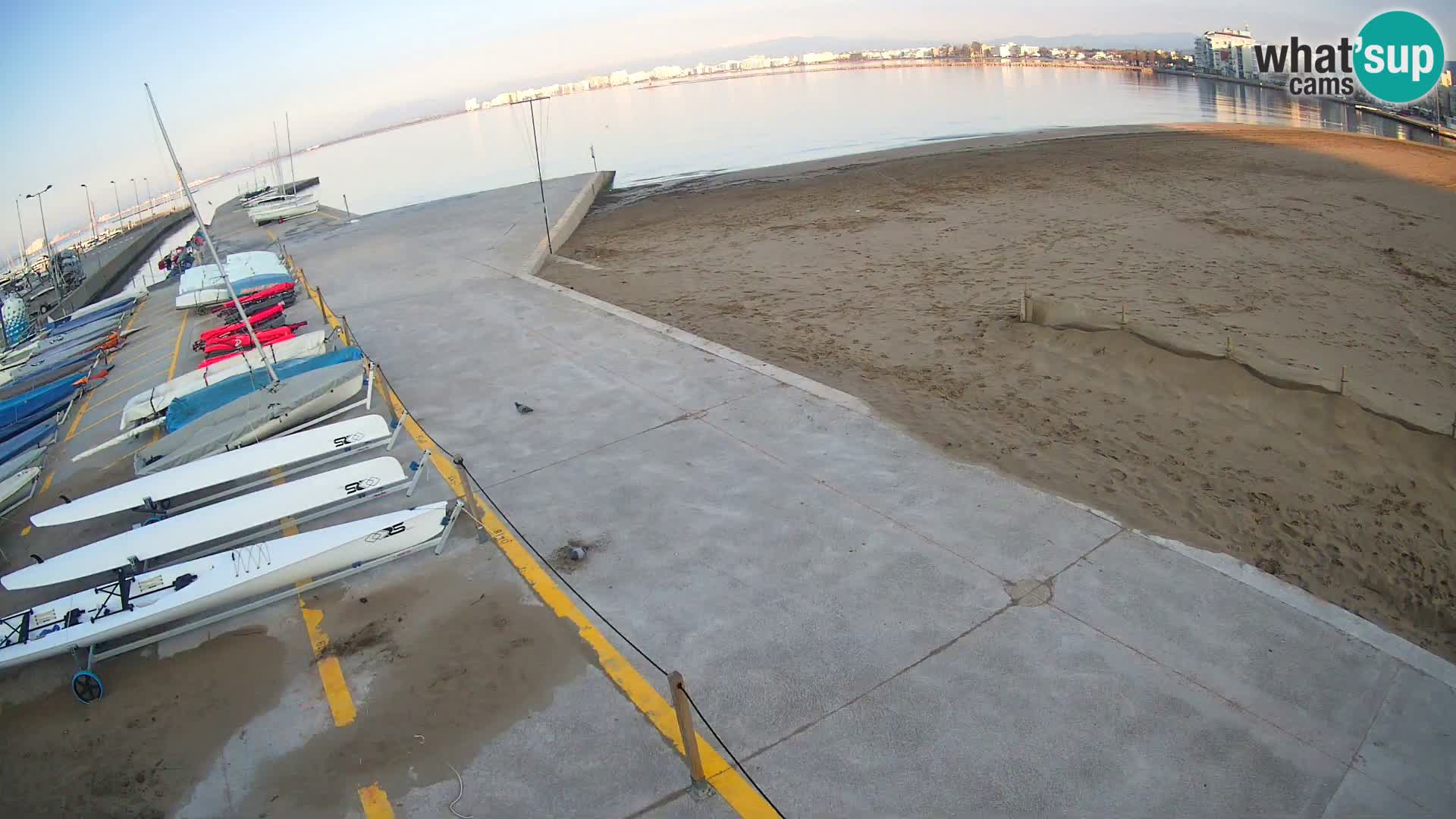 Webcam Hafen von Roses – Costa Brava – Strand La Perola