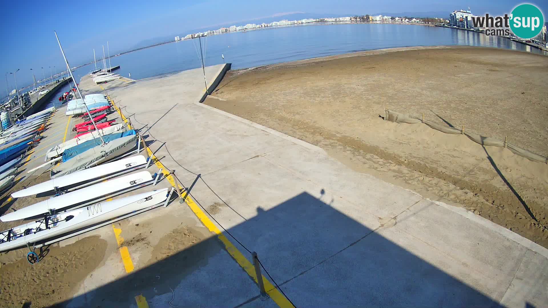 Webcam Hafen von Roses – Costa Brava – Strand La Perola