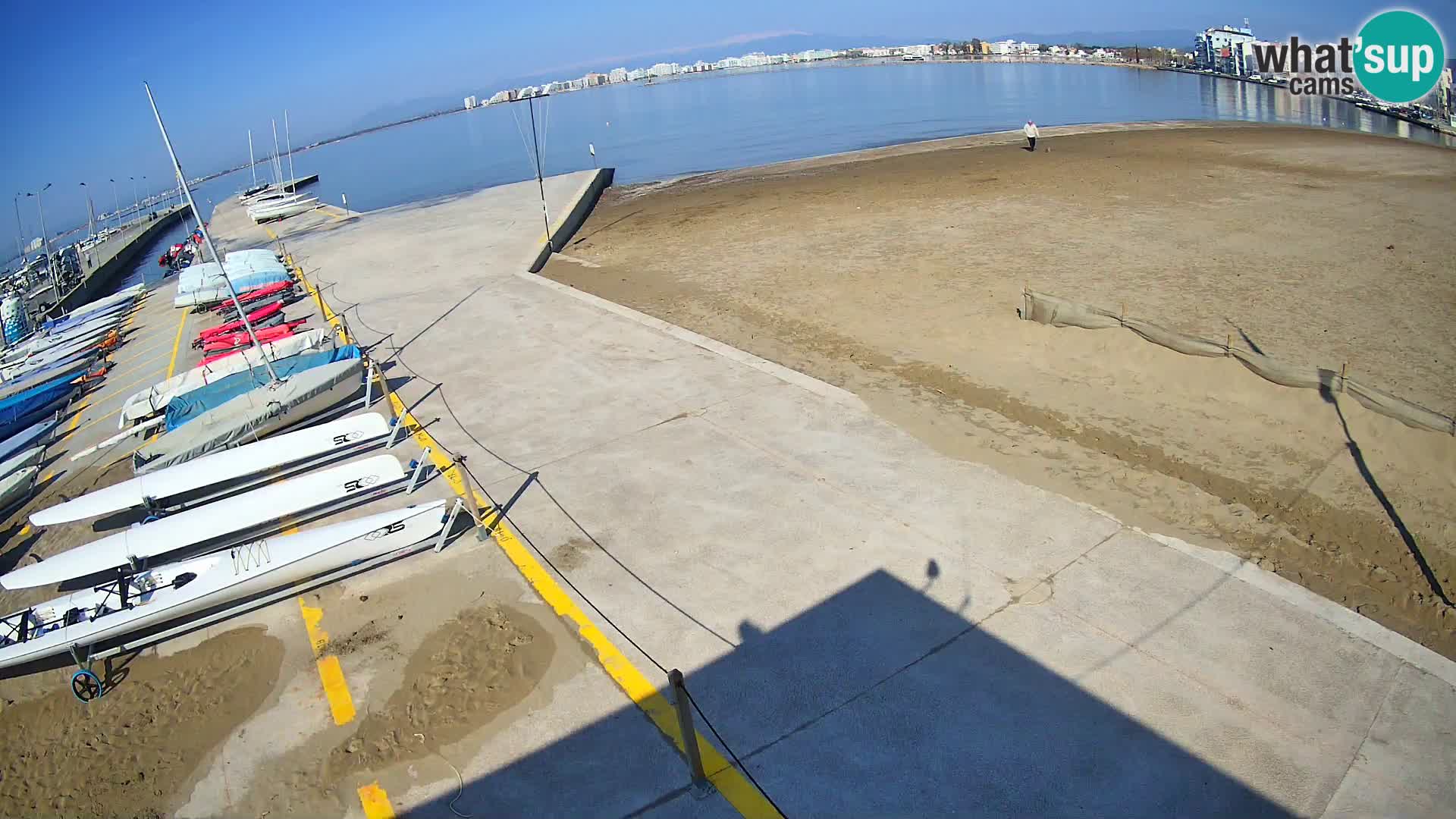 Webcam Hafen von Roses – Costa Brava – Strand La Perola