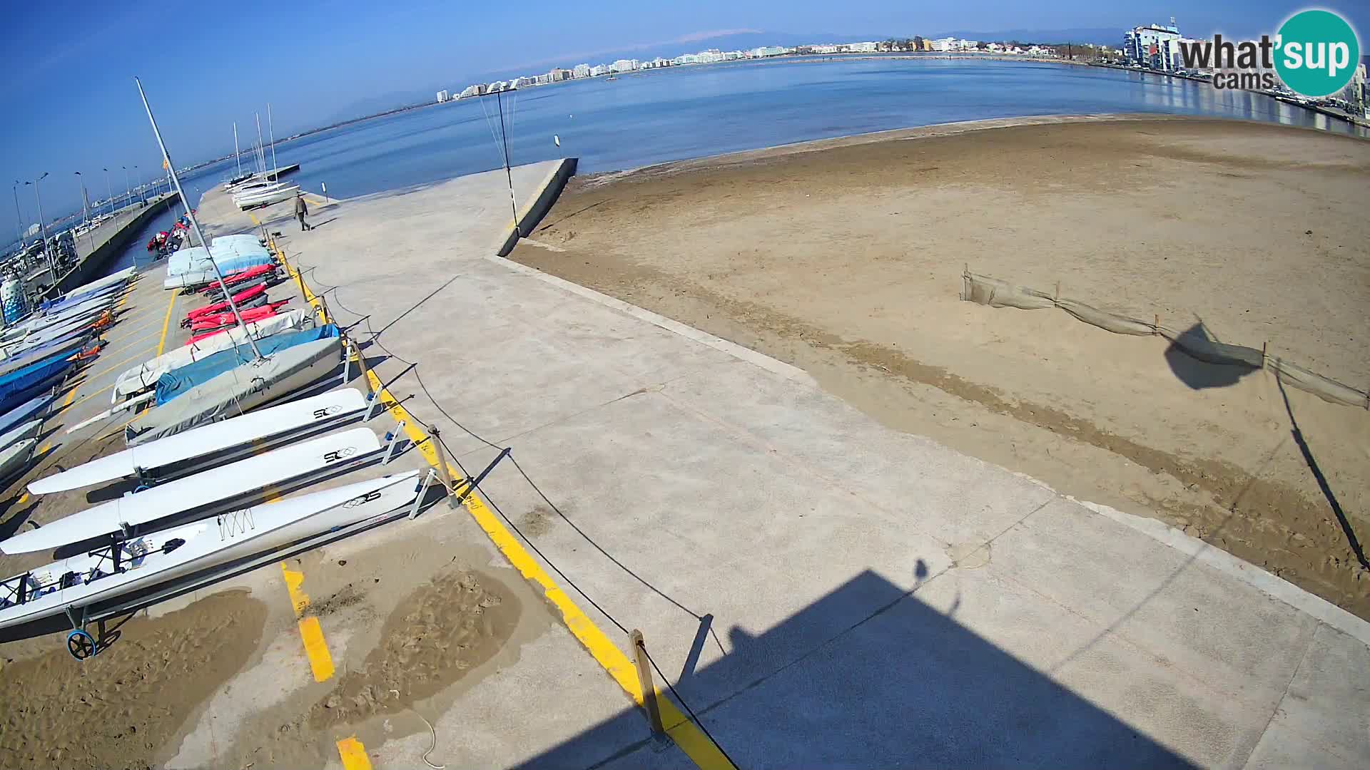 Webcam Hafen von Roses – Costa Brava – Strand La Perola