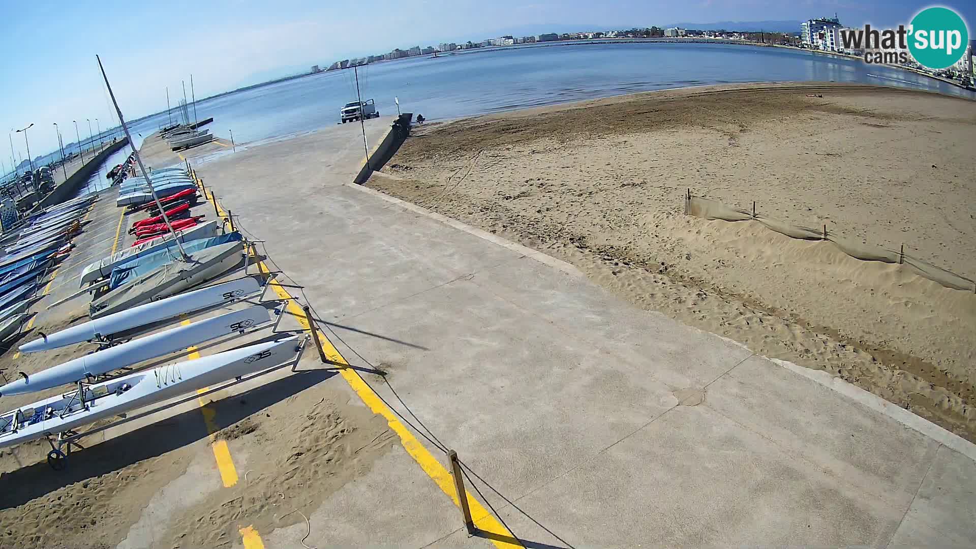 Webcam porto di Roses – Costa Brava – spiaggia La Perola