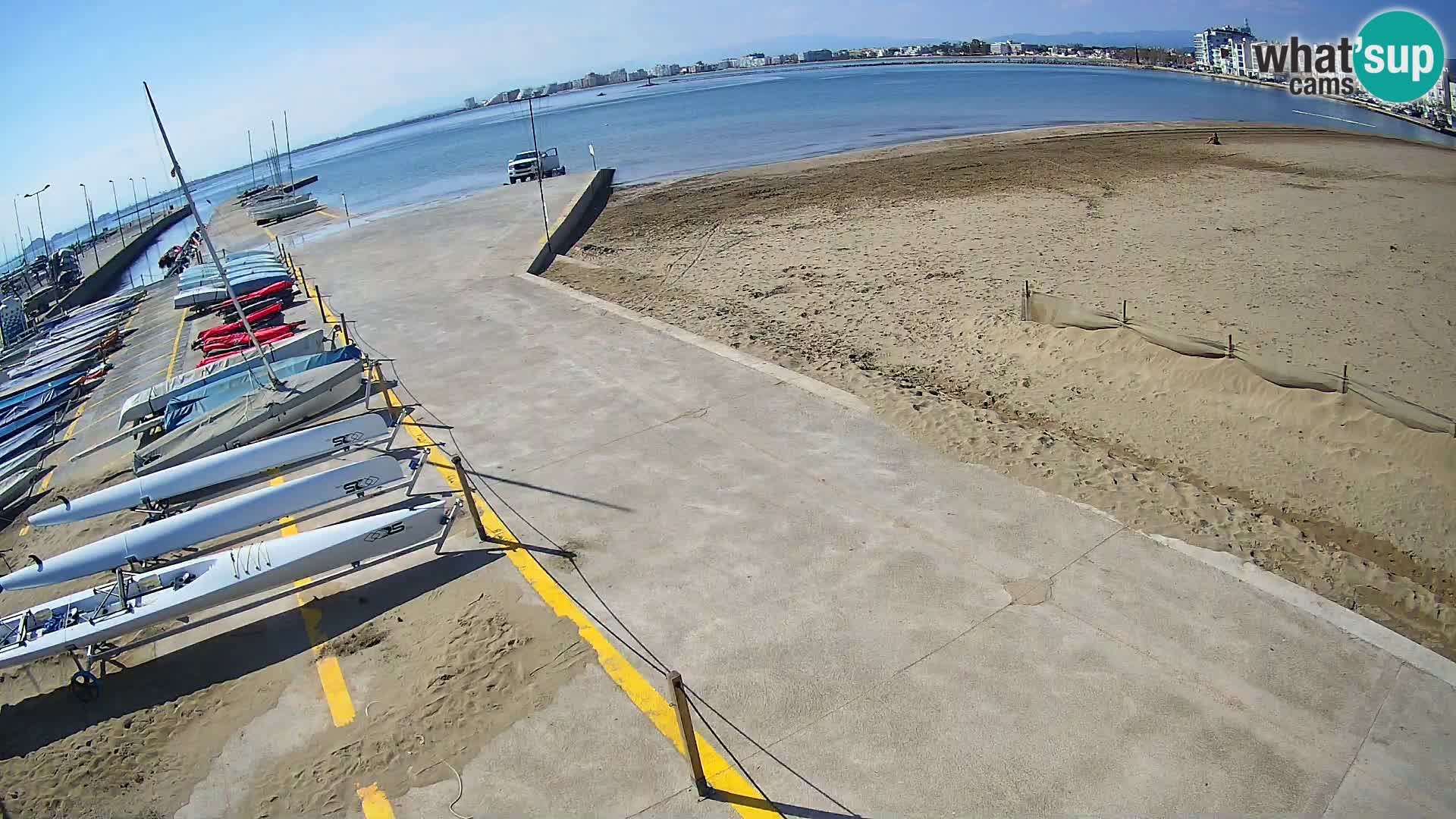 Kamera Roses marina – Costa Brava – plaža La Perola