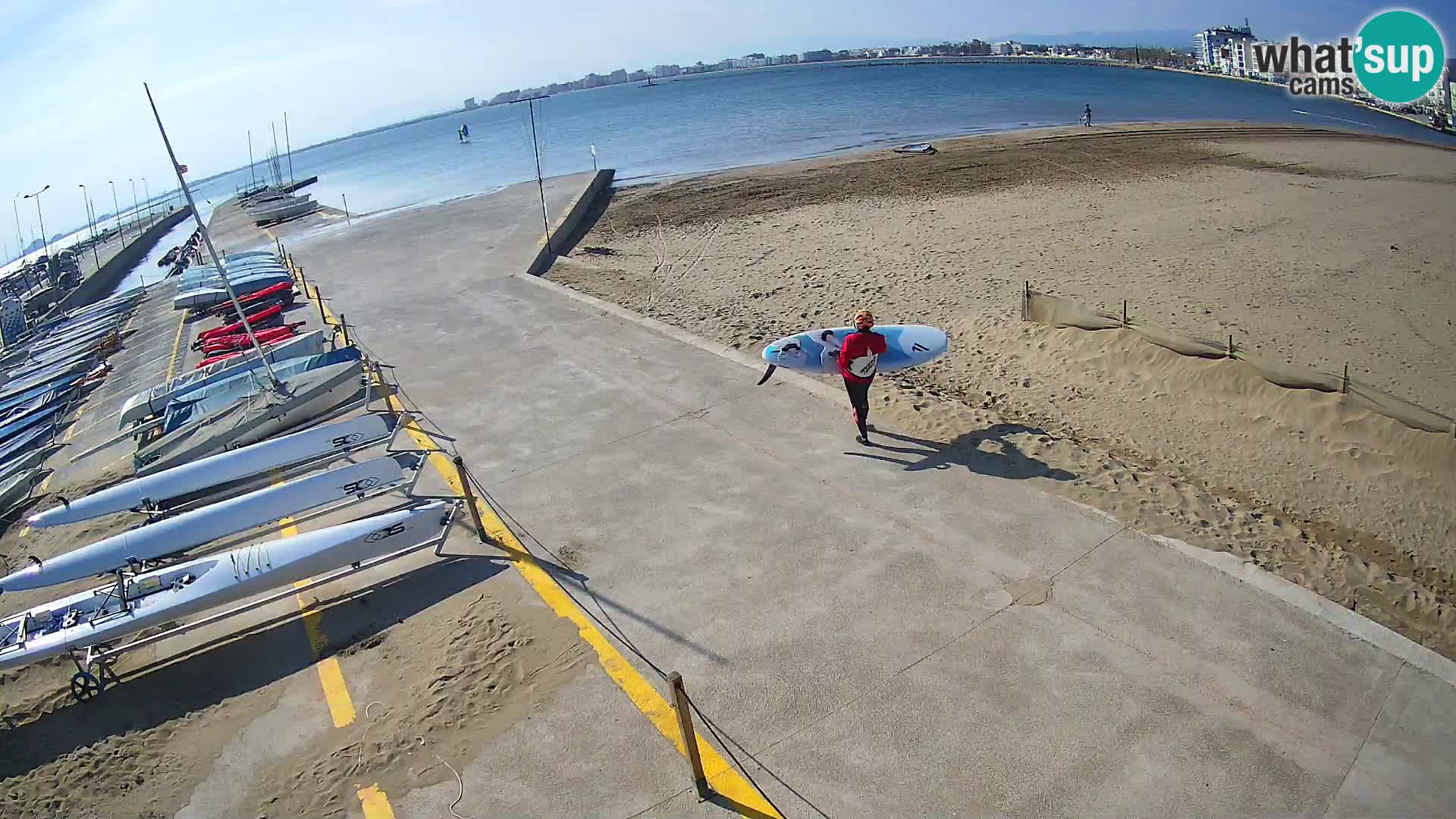 Roses webcam Port – Costa Brava – plage La Perola