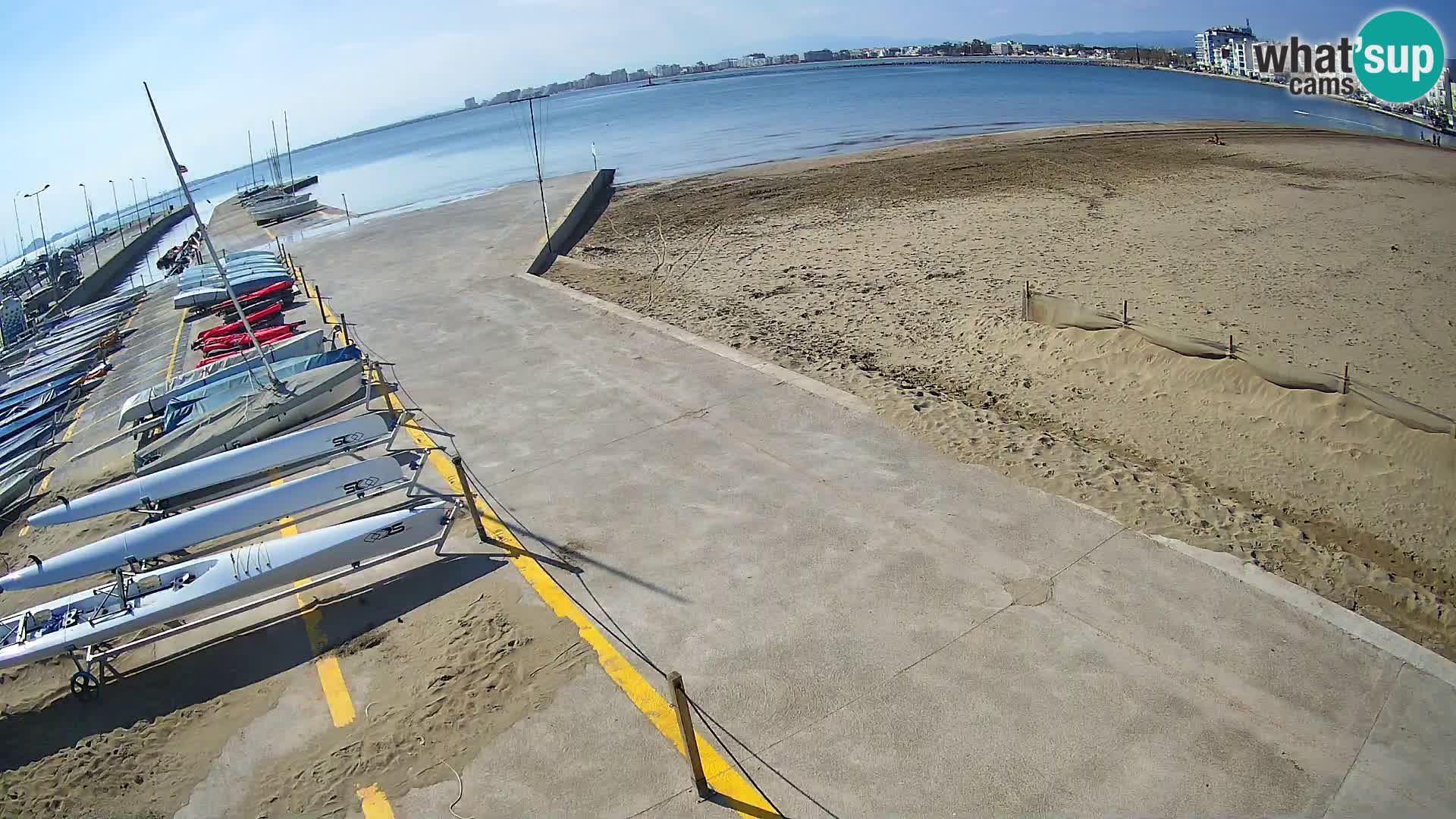 Webcam porto di Roses – Costa Brava – spiaggia La Perola