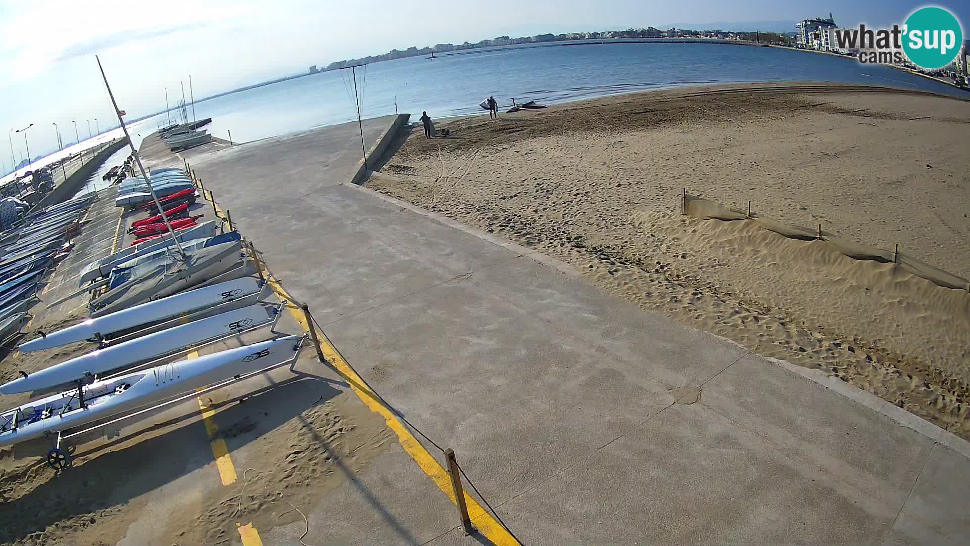 Roses webcam Port – Costa Brava – plage La Perola