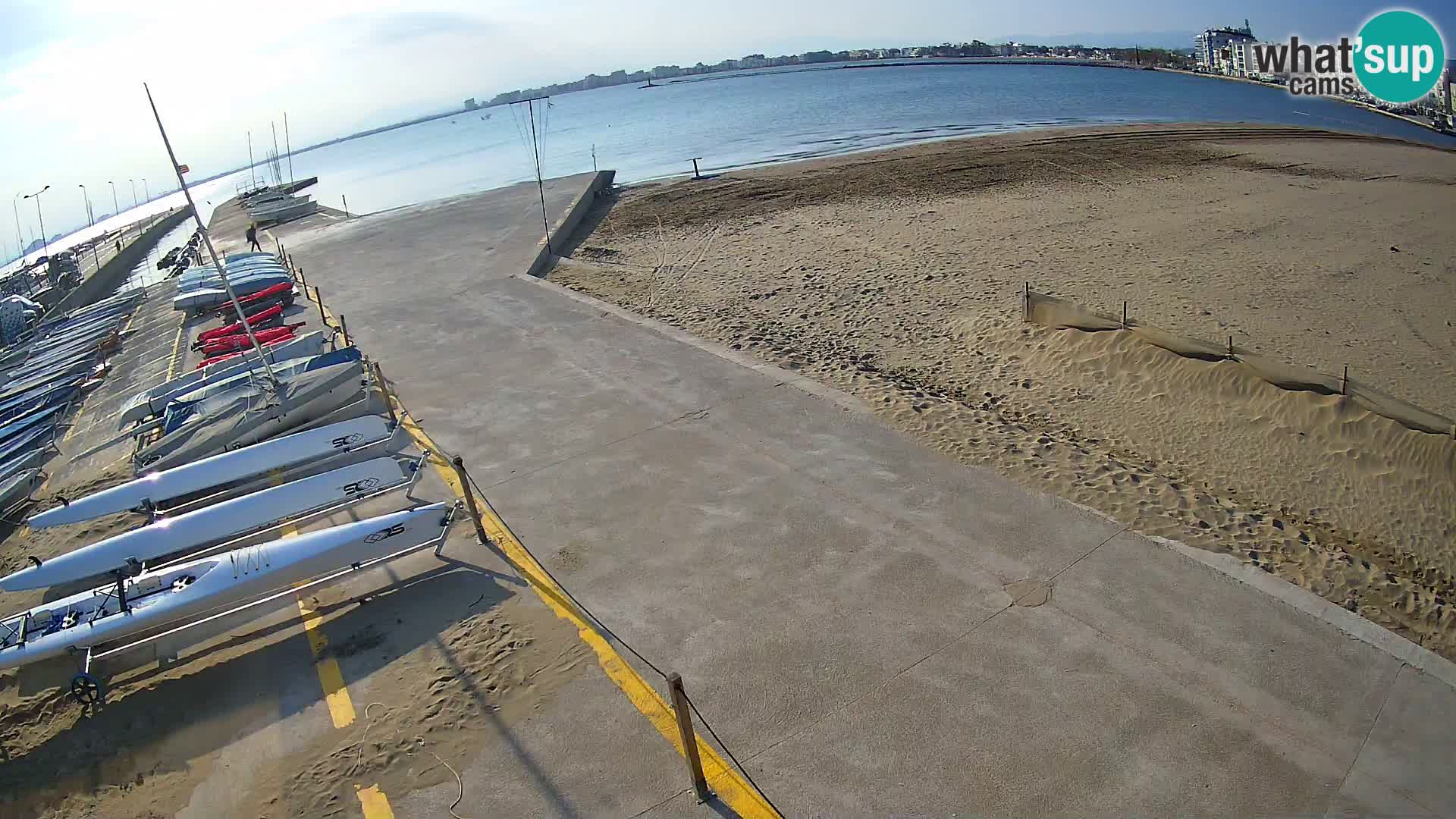 Roses webcam Port – Costa Brava – plage La Perola