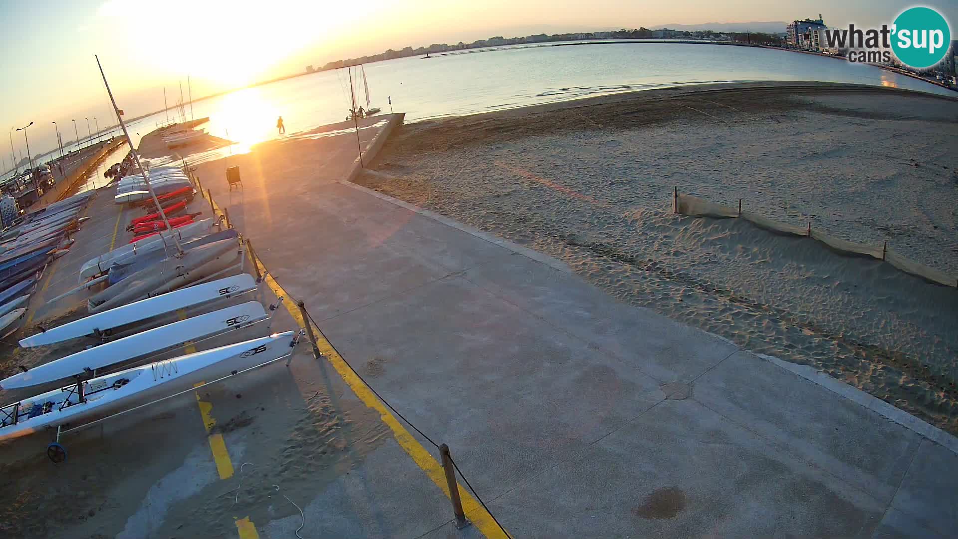 Webcam porto di Roses – Costa Brava – spiaggia La Perola