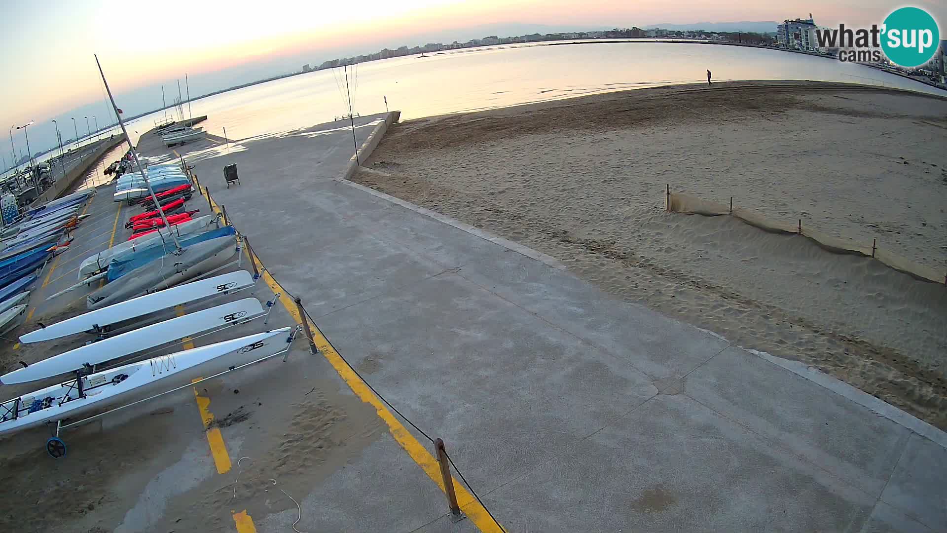 Web kamera Roses marina – Costa Brava – plaža La Perola